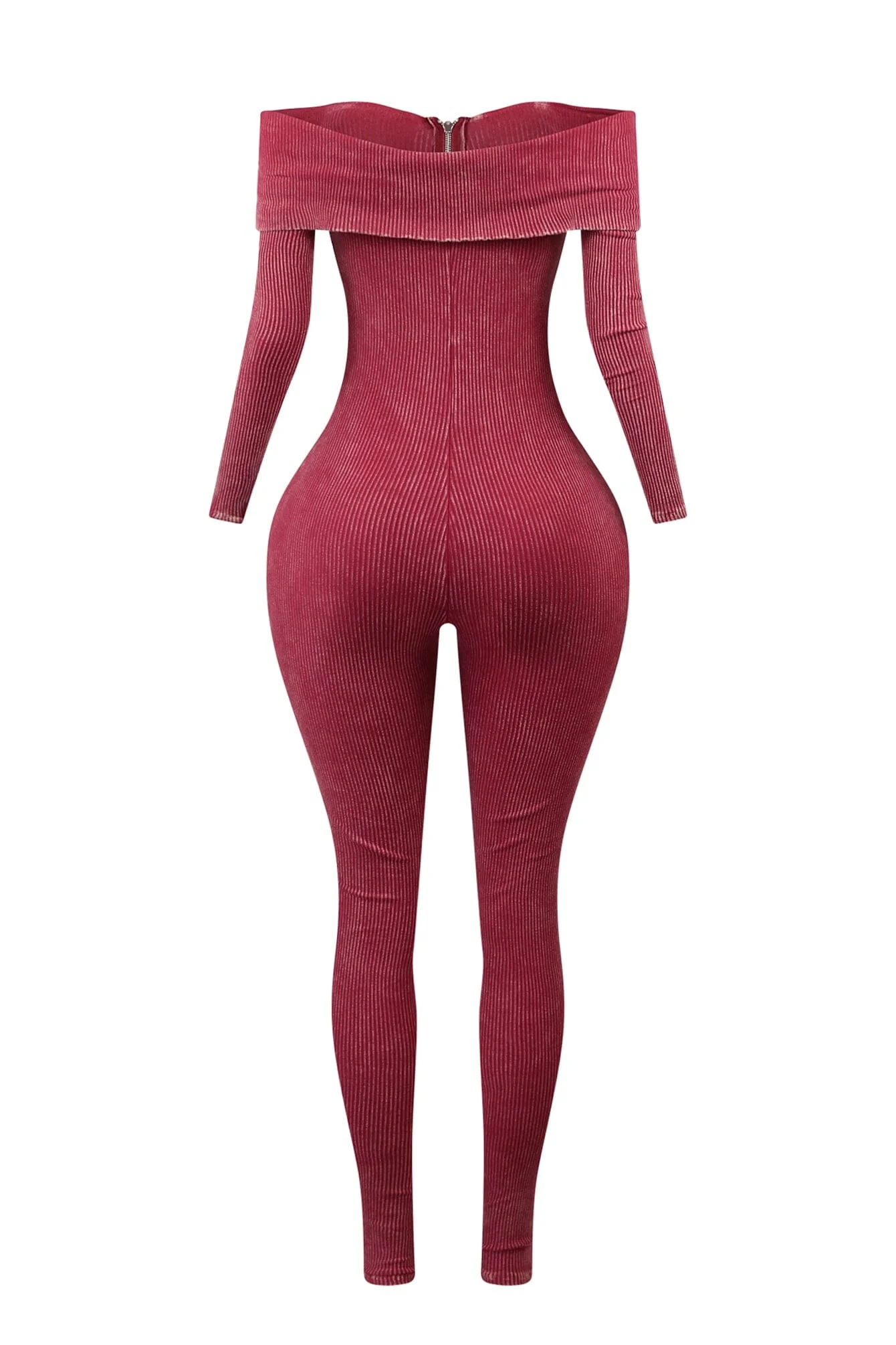 Aaron Mineral Washed Off Shoulder Jumpsuit - Image 8