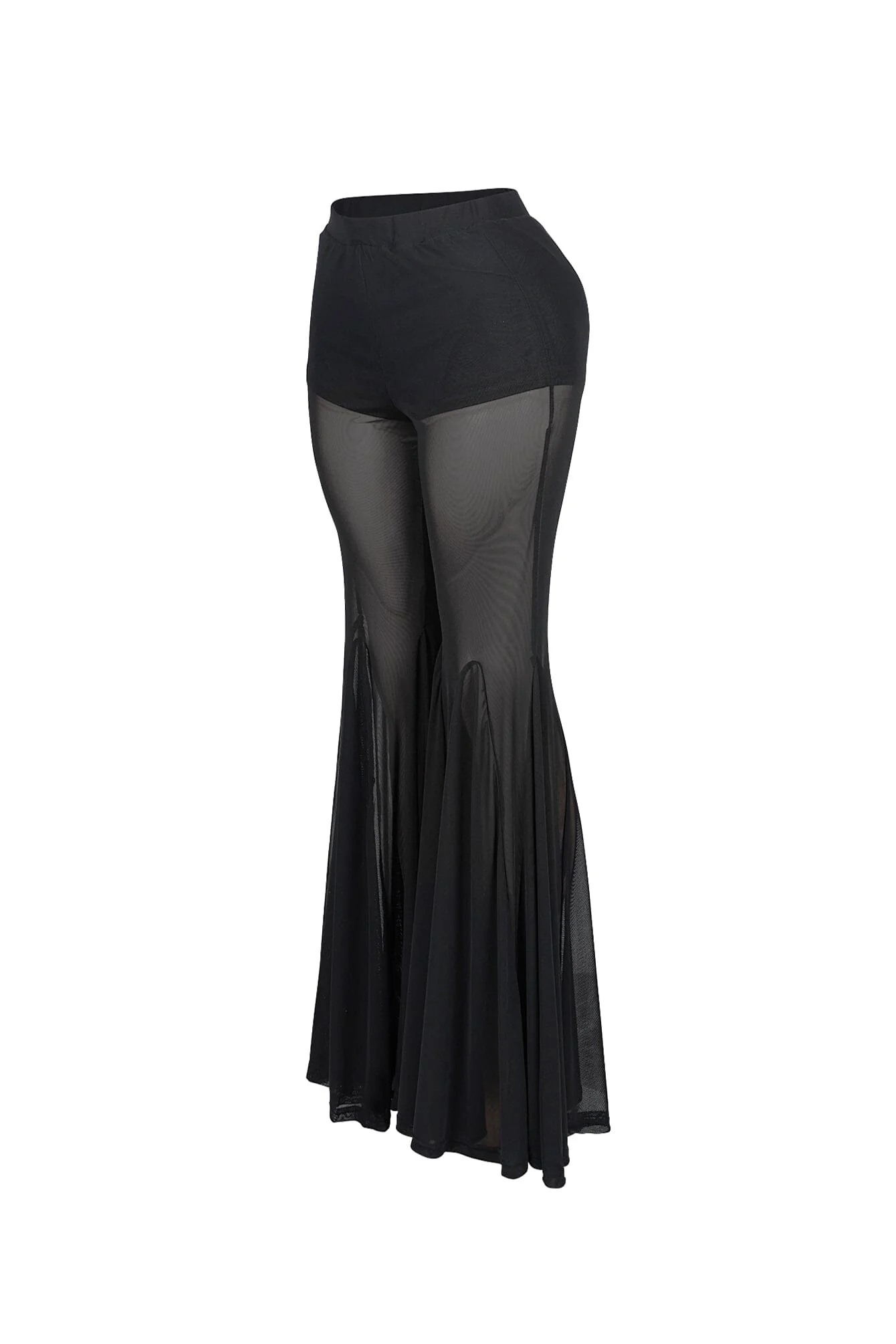 Aero Split Mesh Flared Pants - Image 4