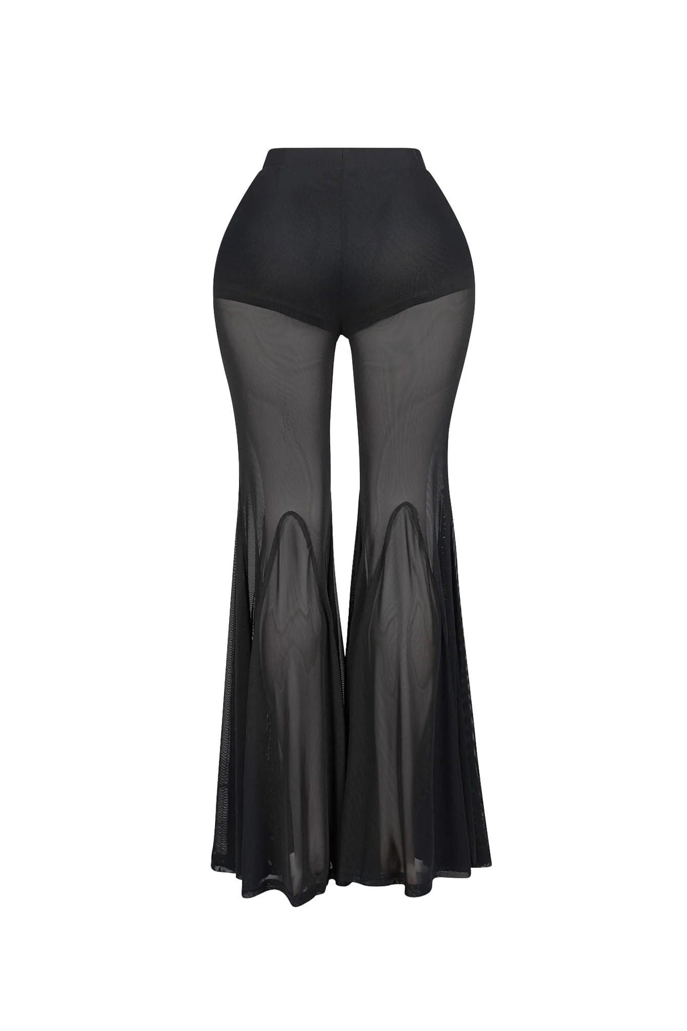 Aero Split Mesh Flared Pants - Image 5
