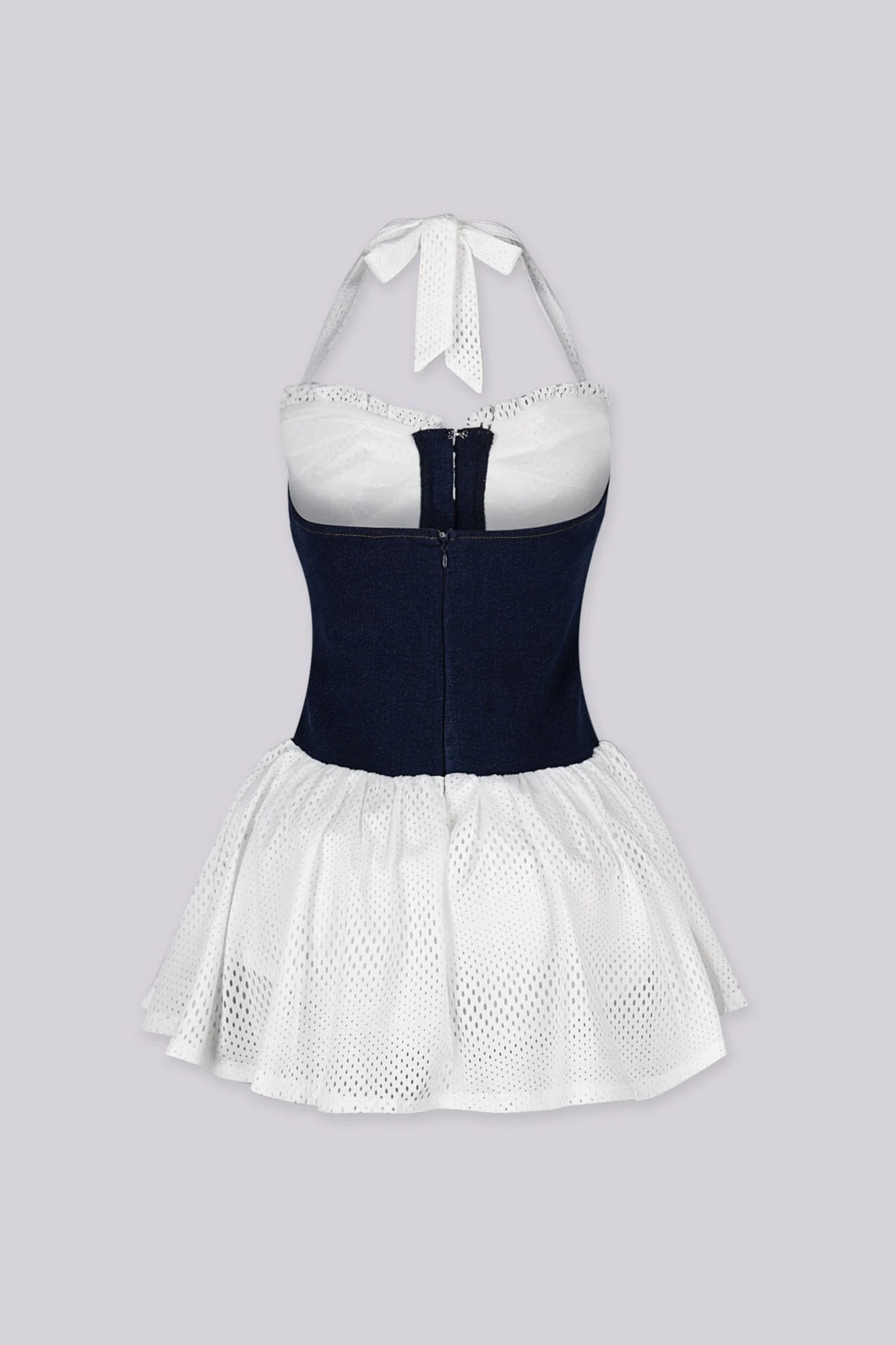 Amereta Corset Halter Mini Dress - Image 6