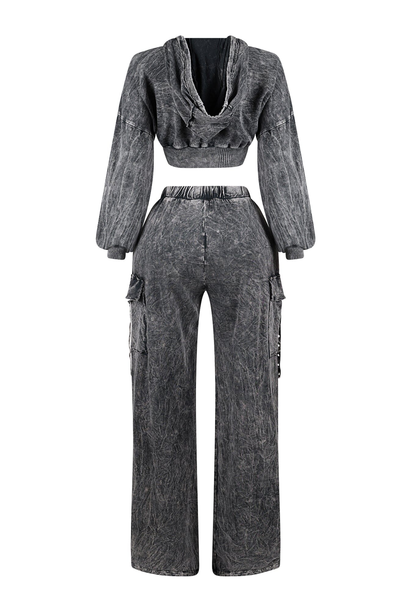 Aniston Mineral Washed Hoodie & Pants SET - Image 5