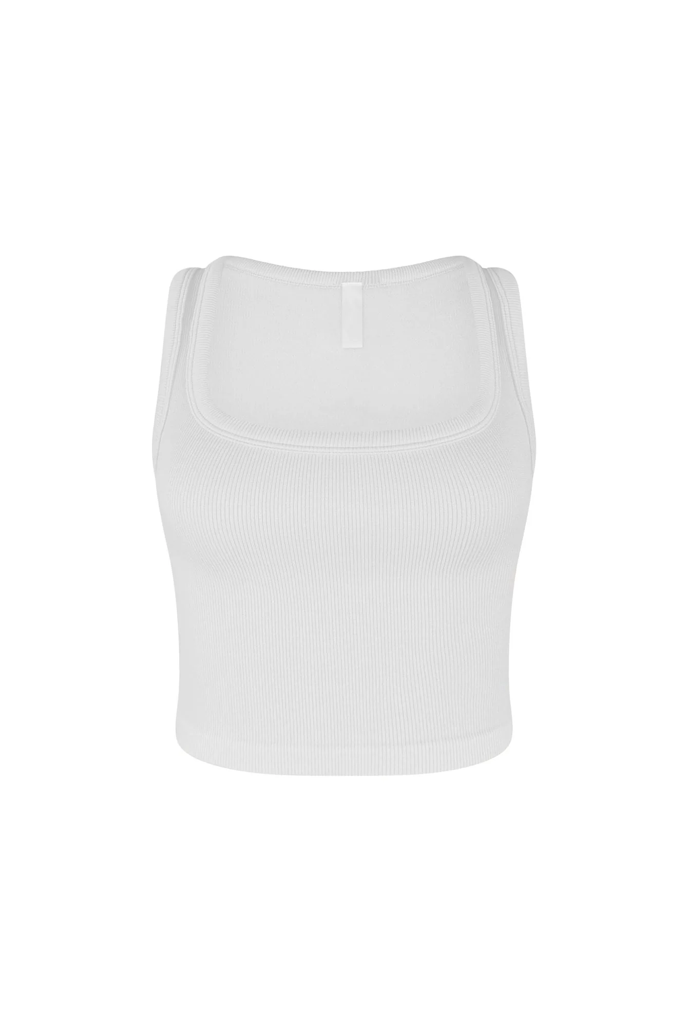 Hallie Basic Ribbed Tank Top - Image 5