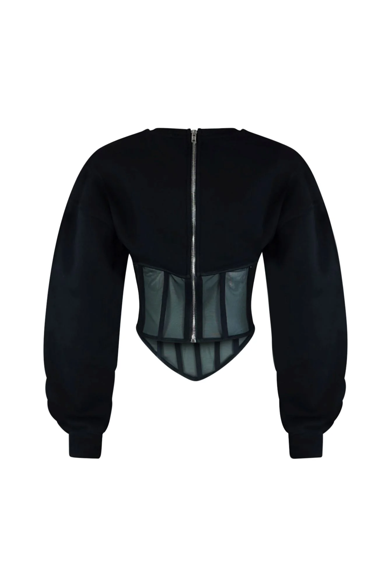 Be Your Self Corset Sweatshirt Top - Image 7