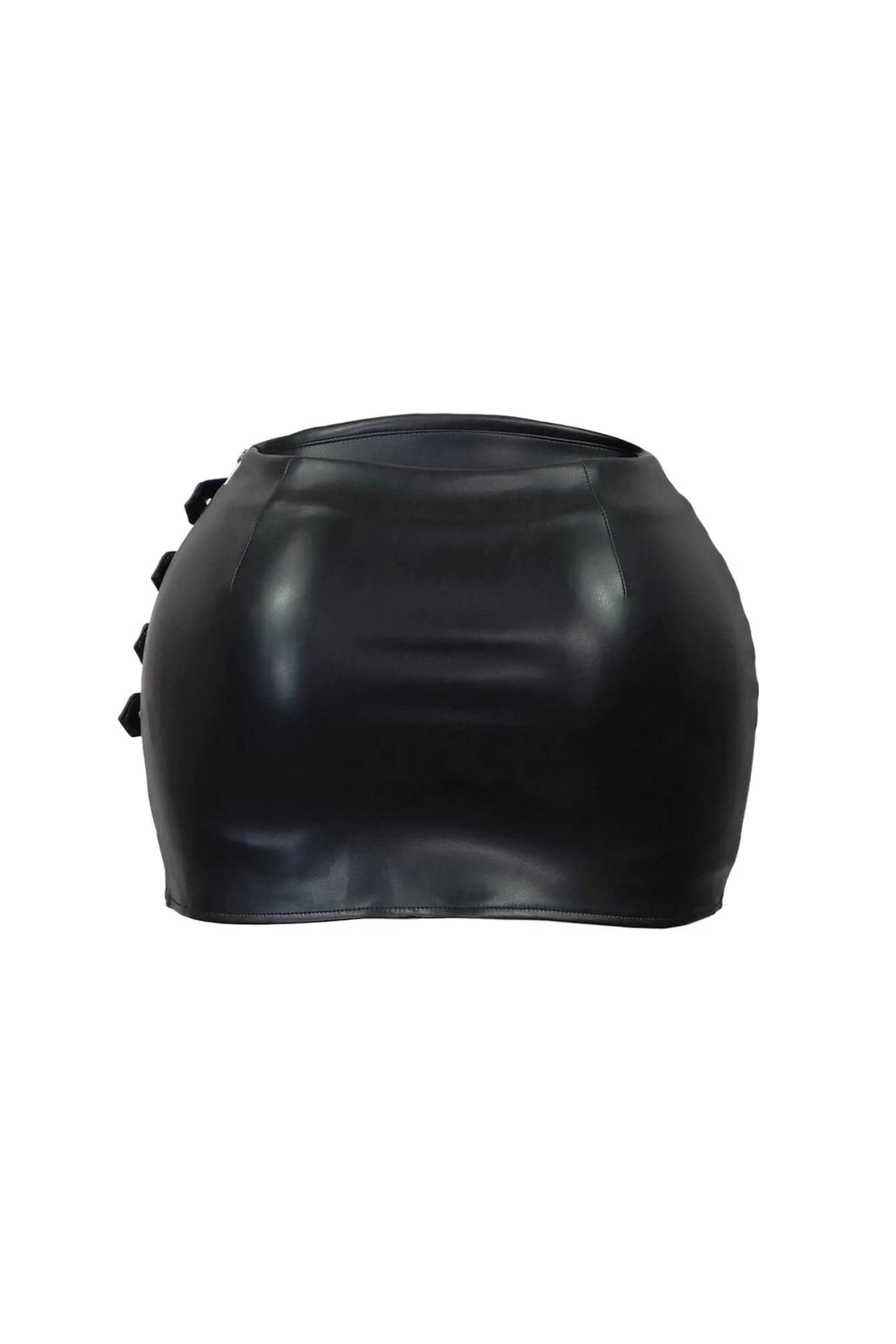 Bennet Faux Leather Mini Skirt - Image 5