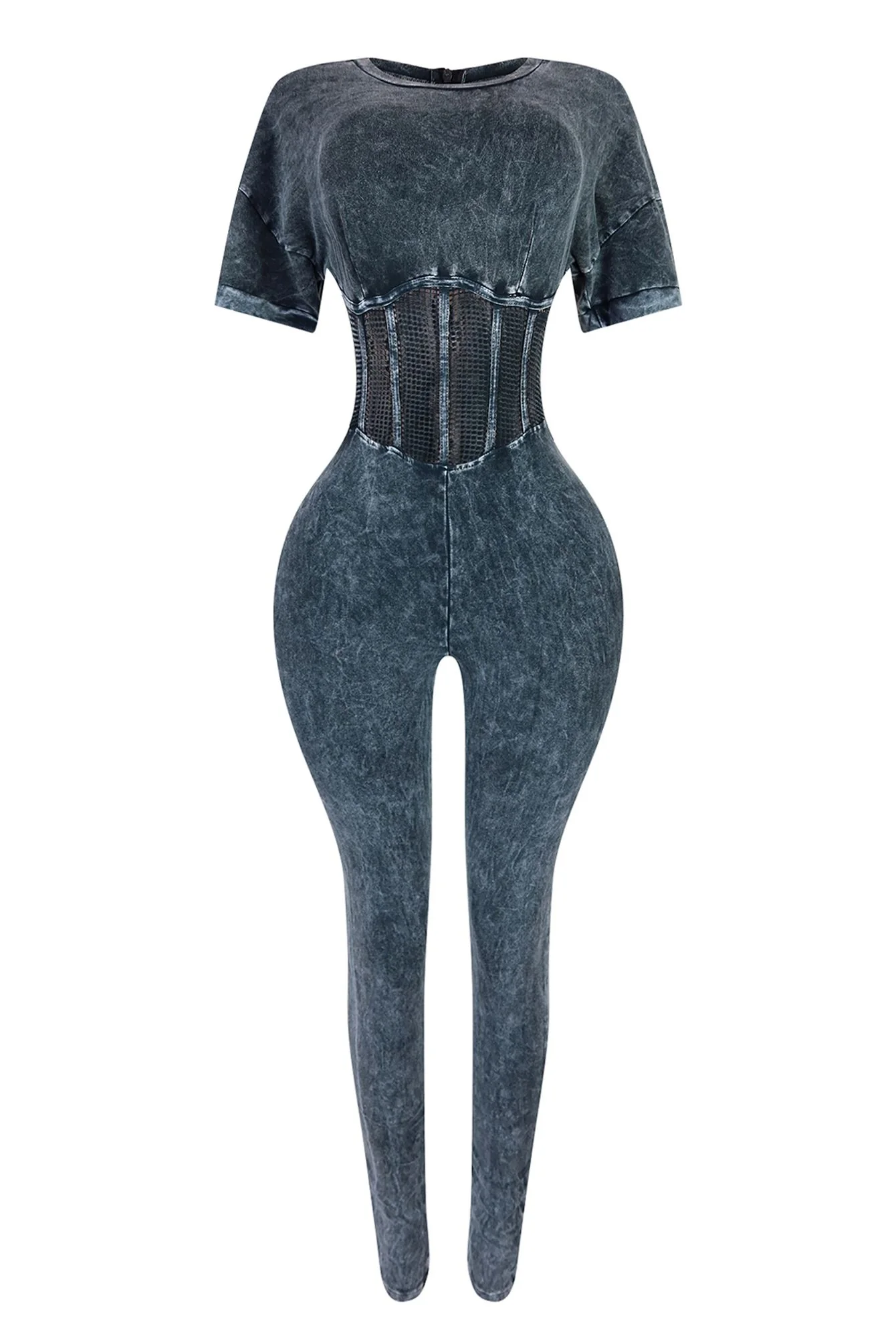 BFFR Mineral Washed Corset Jumpsuit - Image 6