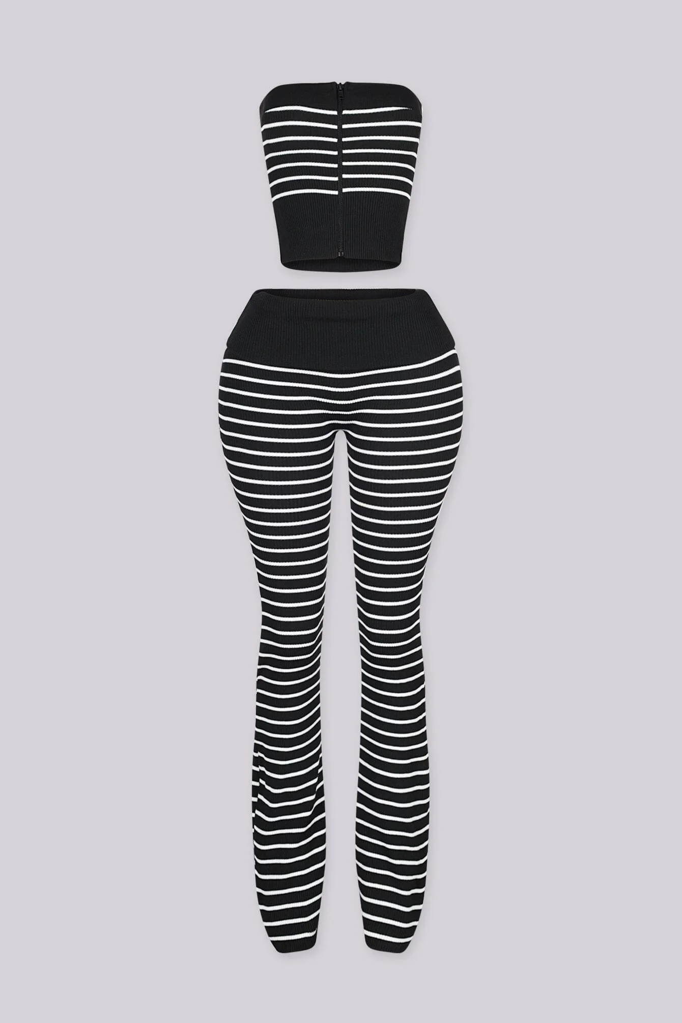 Bold Striped Optical Top & Pant SET - Image 4
