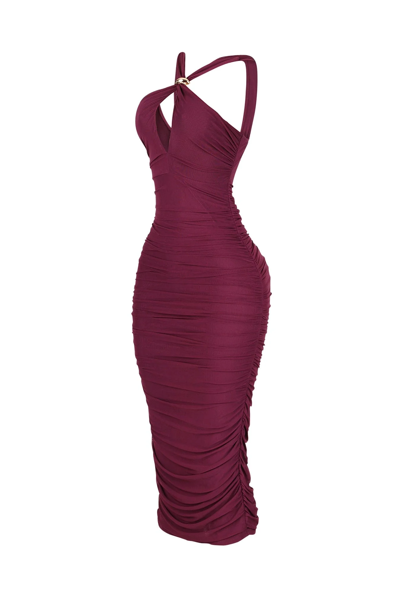 Brera Sway Ruched Midi Dress - Image 9