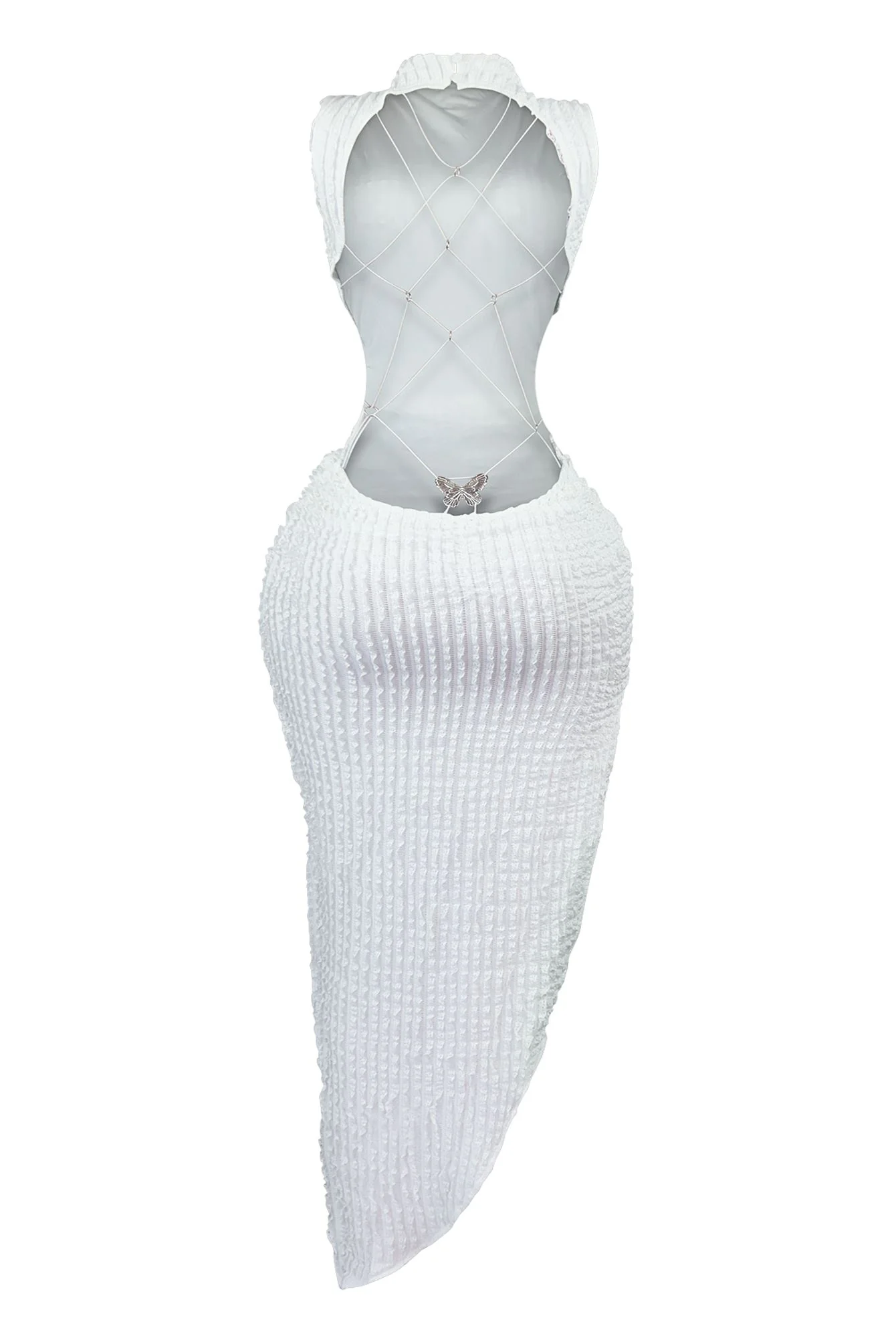 Butterfly Effect Open Back Maxi Dress - Image 4