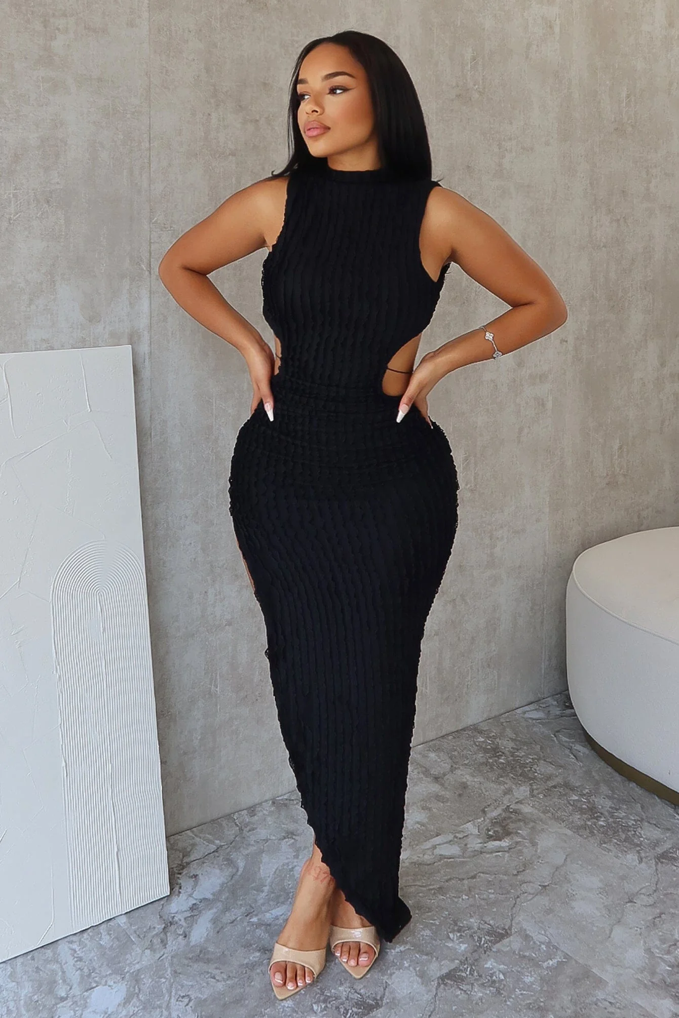 Butterfly Effect Open Back Maxi Dress - Image 6