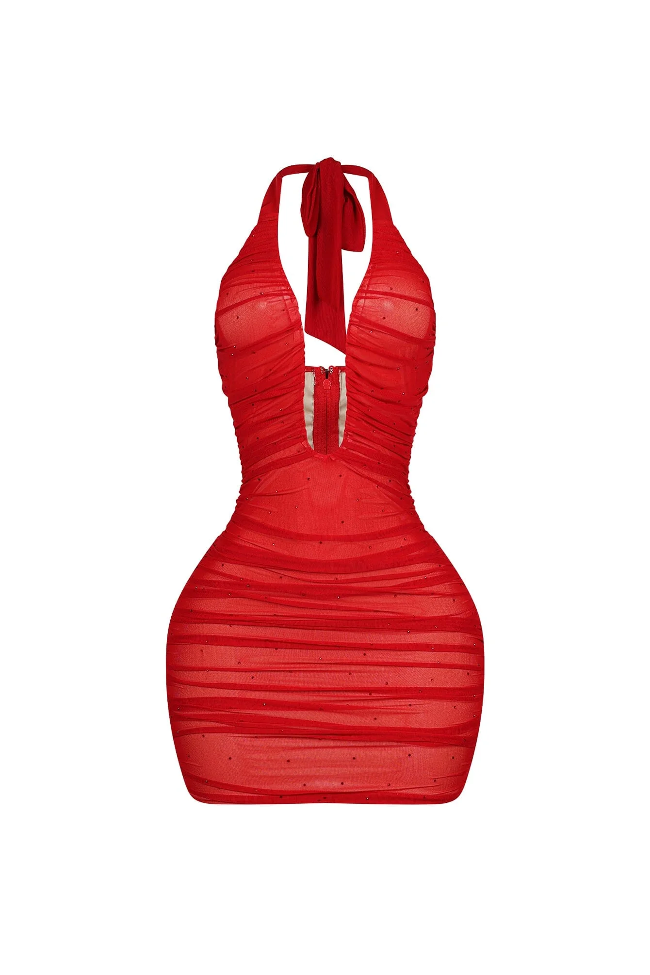 Celestia Rhinestone Bustier Mini Dress - Image 7