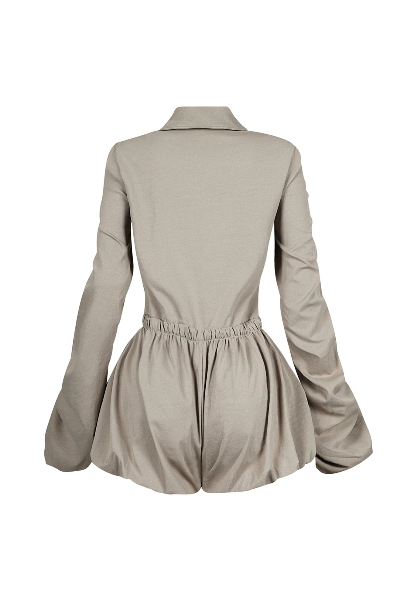 Con estilo Long Sleeve Cargo Romper - Image 13