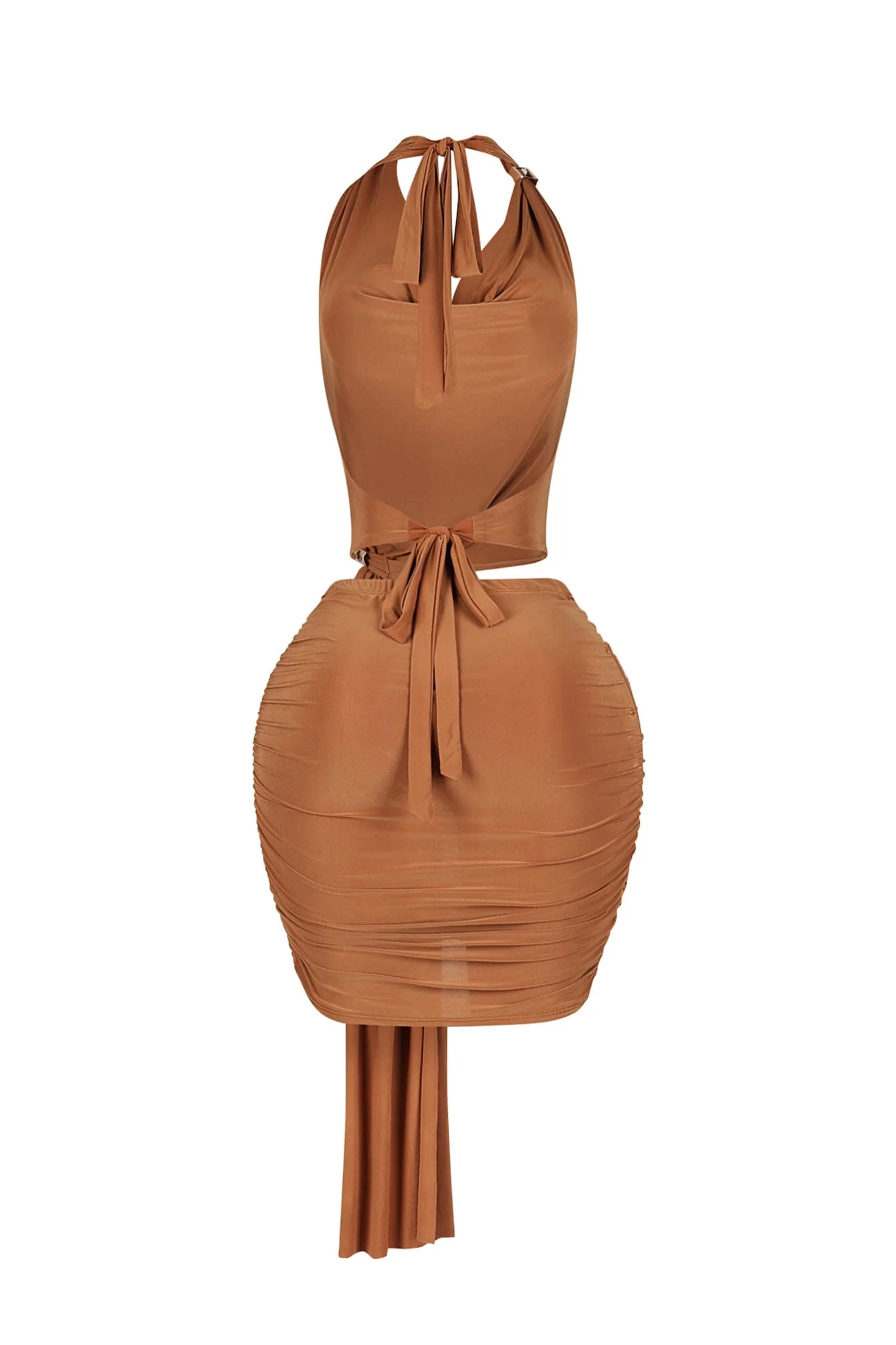 Dark Remedy Plunge Mini Dress - Image 8