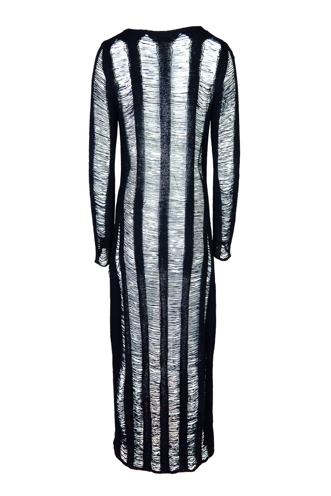 Private Island Distressed Maxi Cardigan Cover Up - Image 4