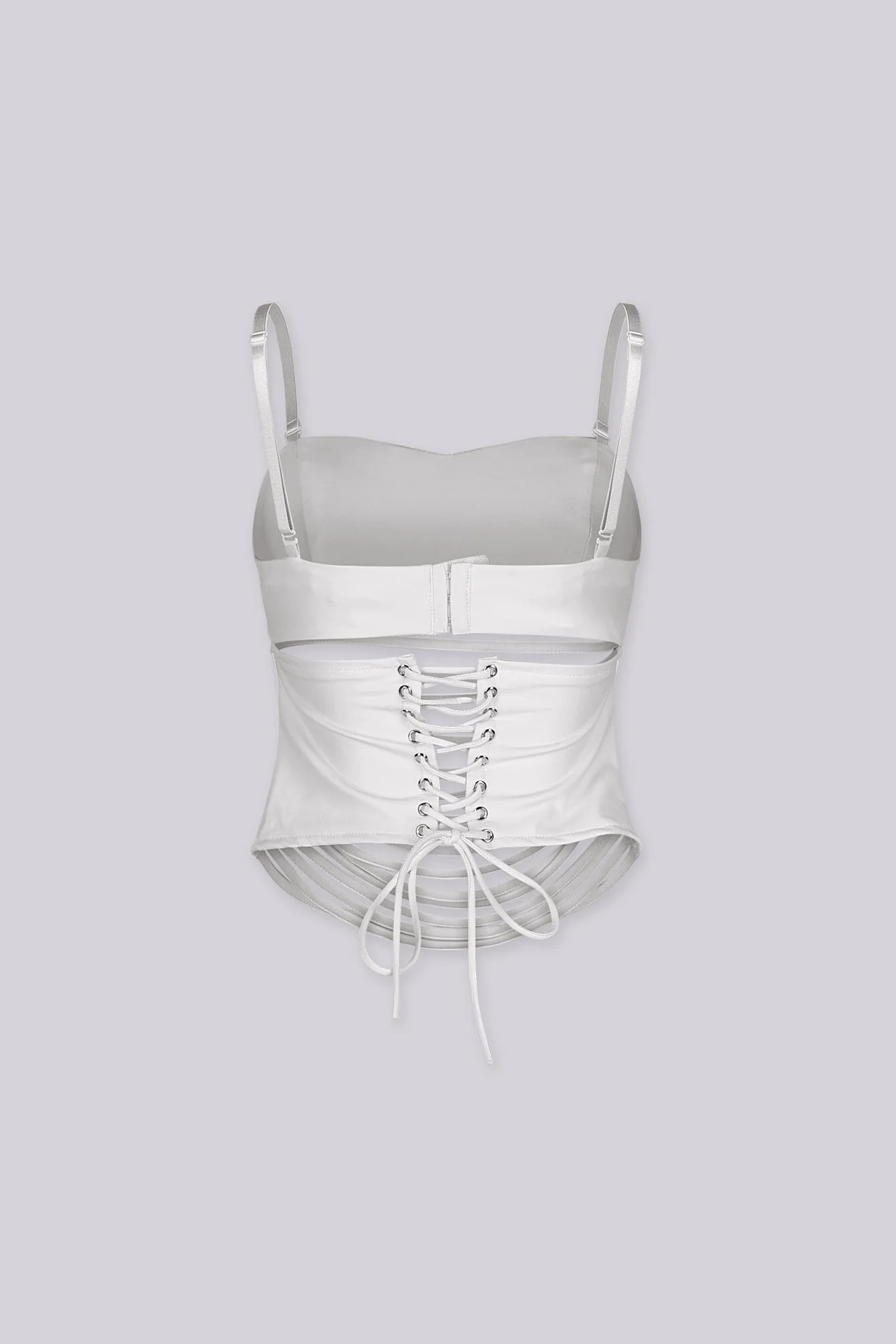 District Faux Leather Cutout Top - Image 12