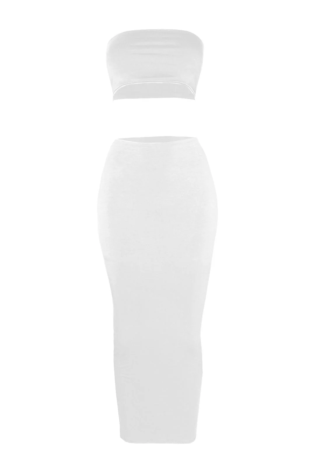 Fantasy Double Layered Tube Top & Maxi Skirt SET - Image 7