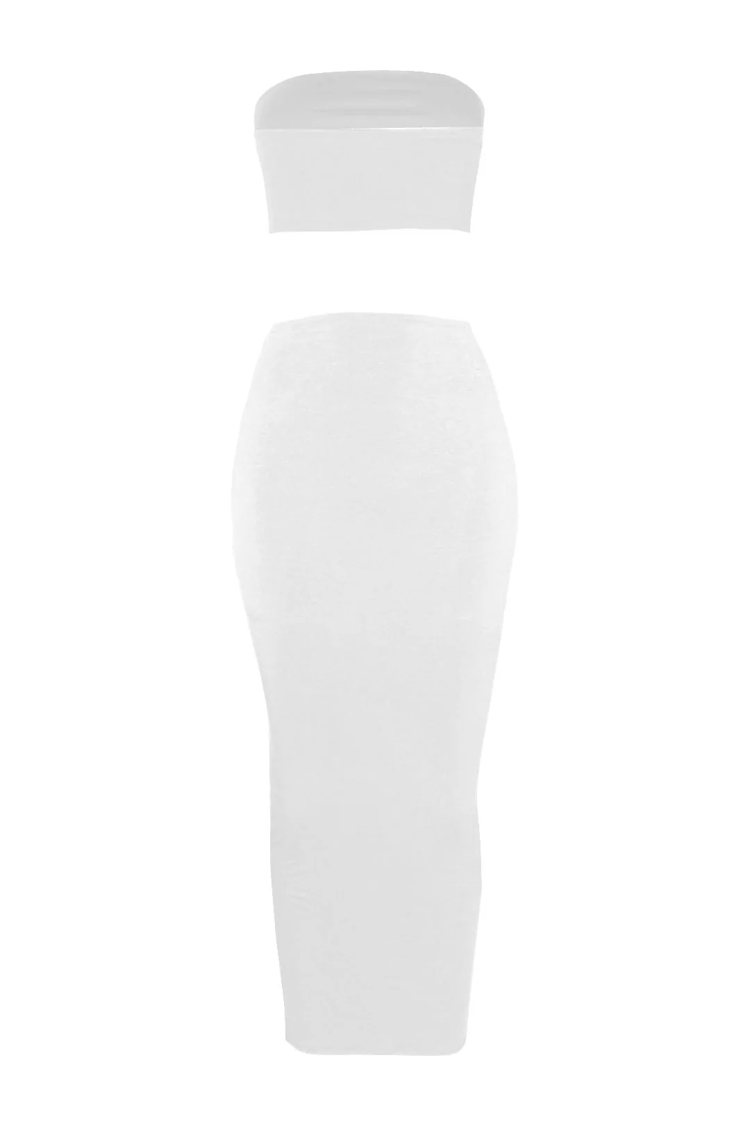 Fantasy Double Layered Tube Top & Maxi Skirt SET - Image 9