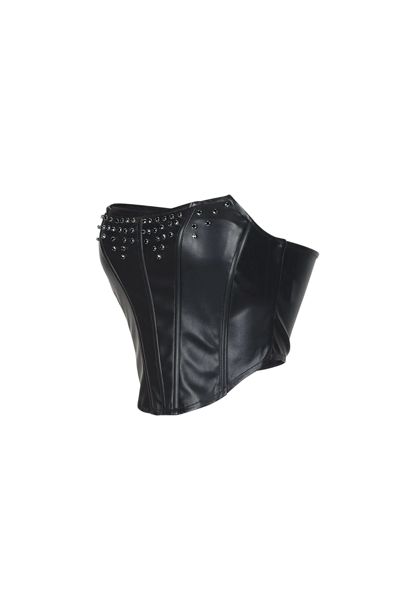 Dubai Faux Fierce Crop Top - Image 4