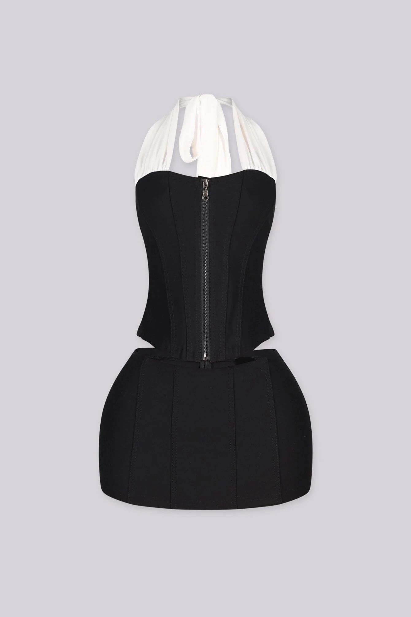 Effie Halter Corset Top & Micro Shorts SET - Image 4