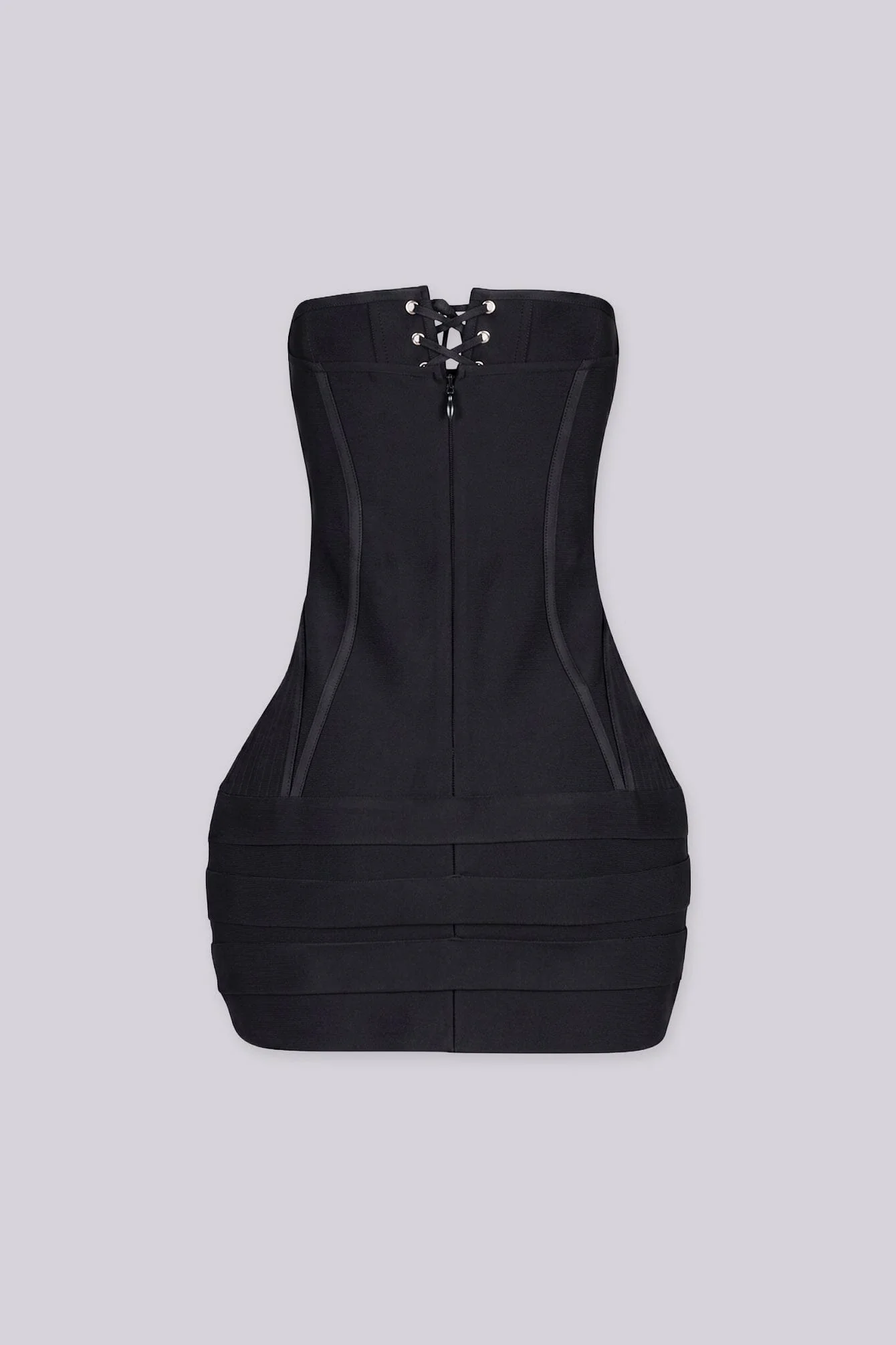 Electric Blue Tube Bandage Mini Dress - Image 9