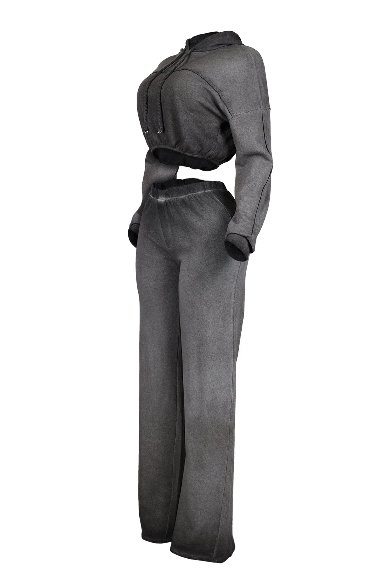 Eli Mineral Washed Hoodie & Pants SET - Image 5