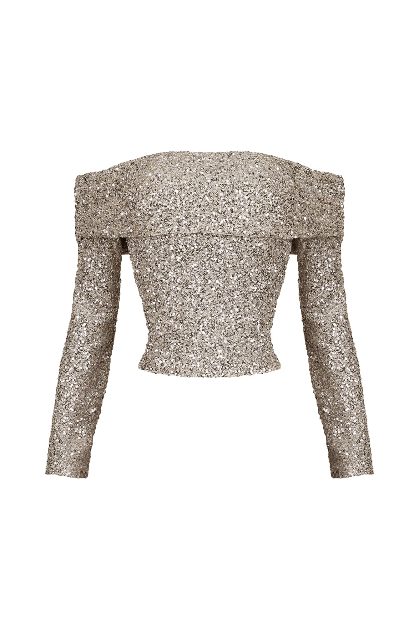 Emely Off Shoulder Sequin Top - Image 3
