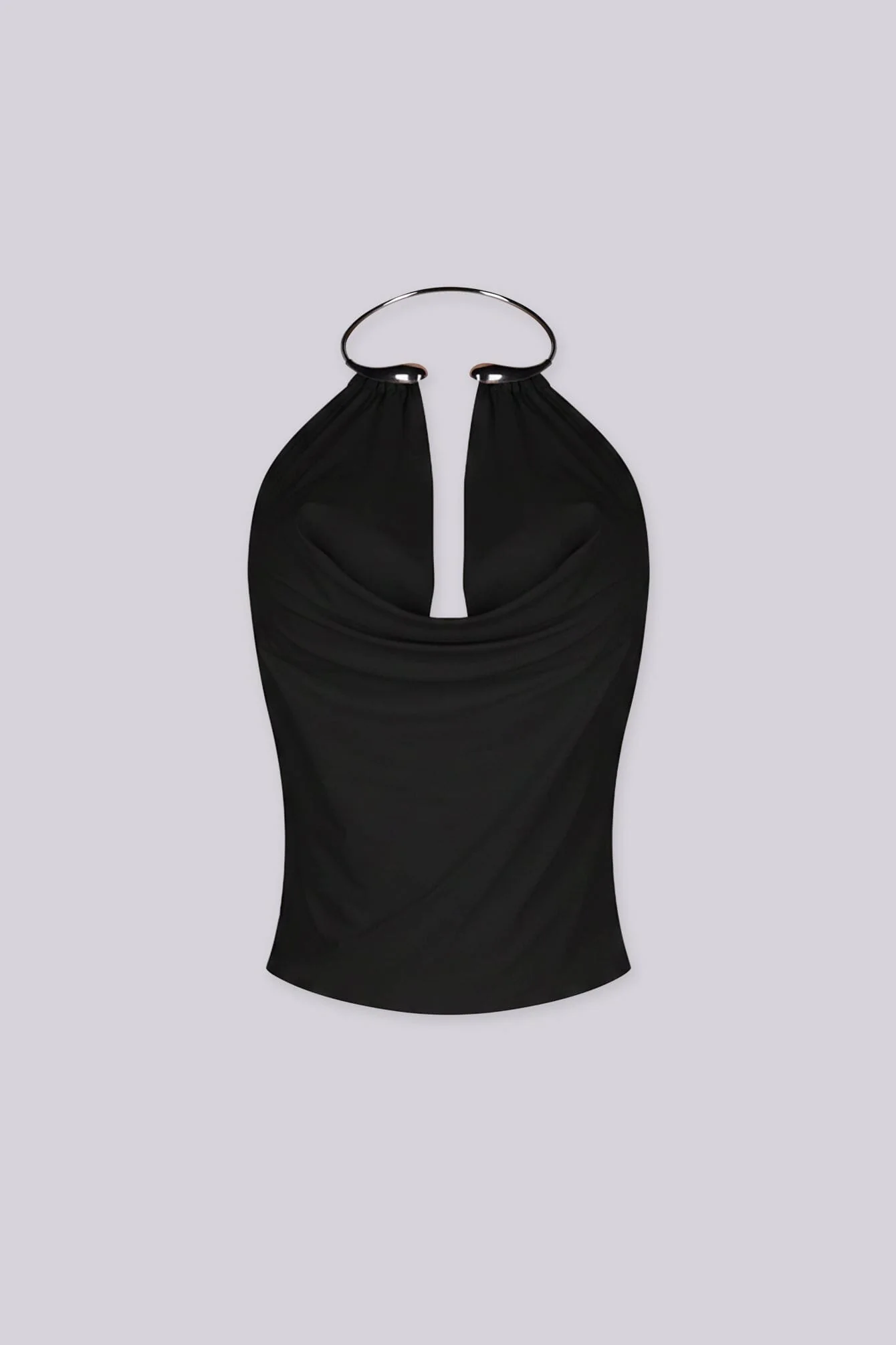 Etta Ring Halter Crop Top - Image 3