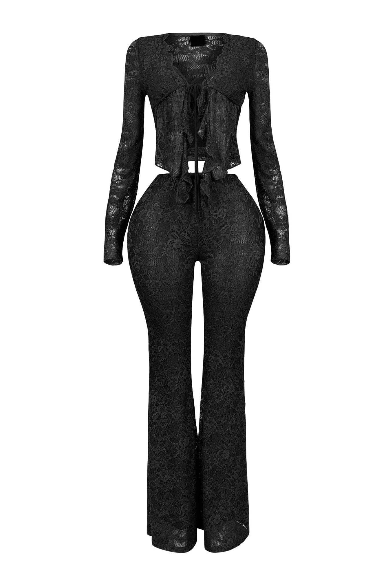 Everly Lace Top & Wide Pants SET - Image 10