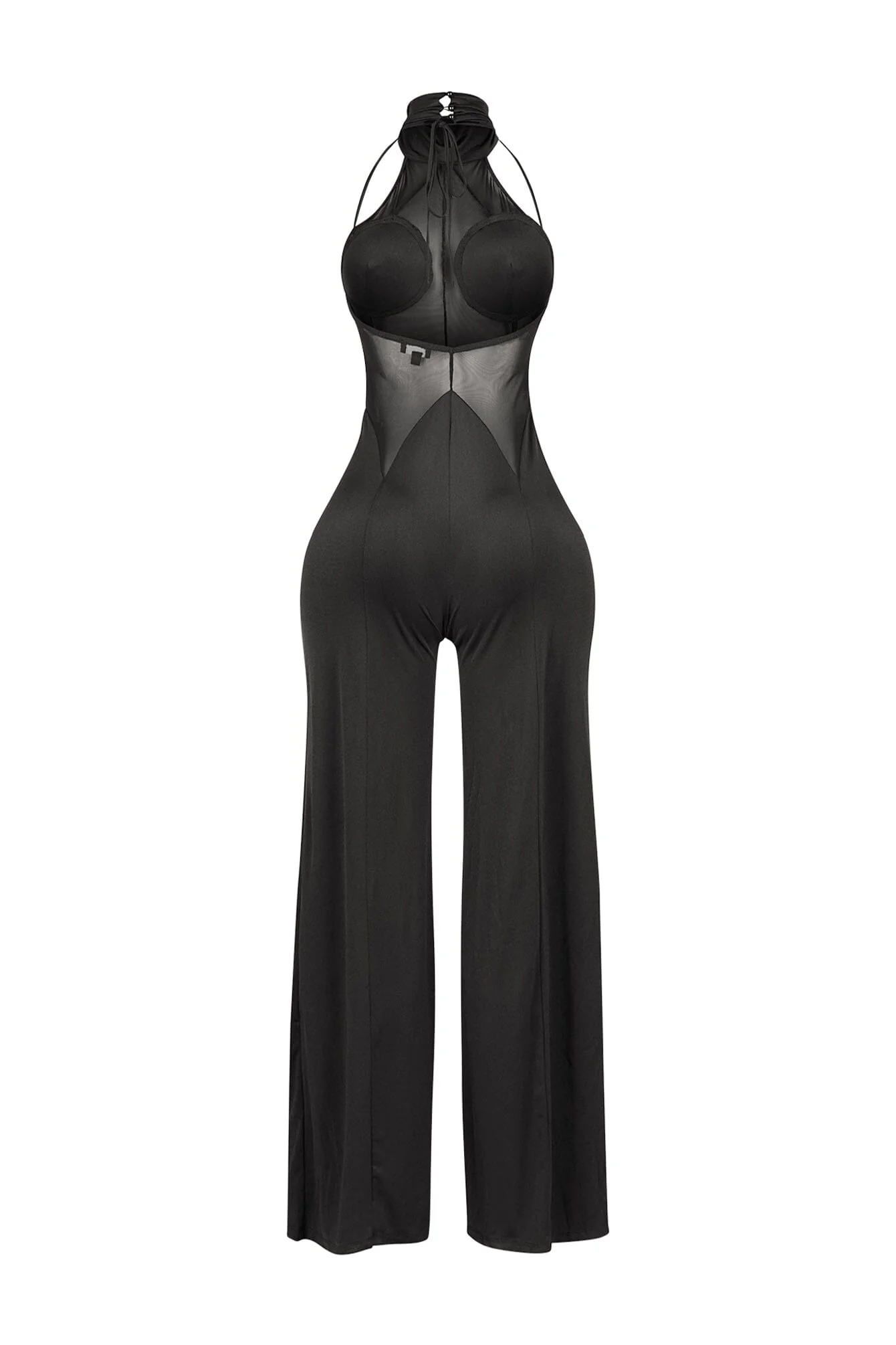 Fabulous Mesh Contrast Jumpsuit - Image 5