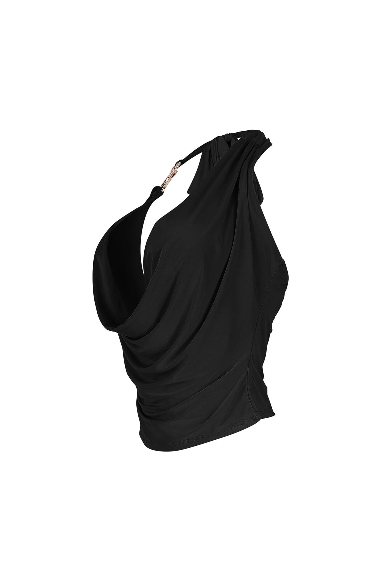 Femme Mad Cowl Neck Tie Top - Image 7