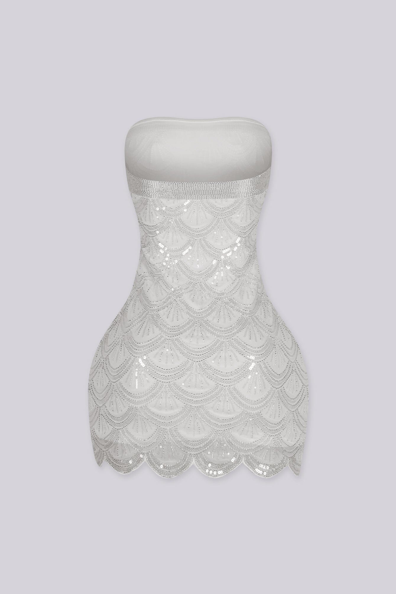 Gatsby Rhinestone Tube Mini Dress - Image 6