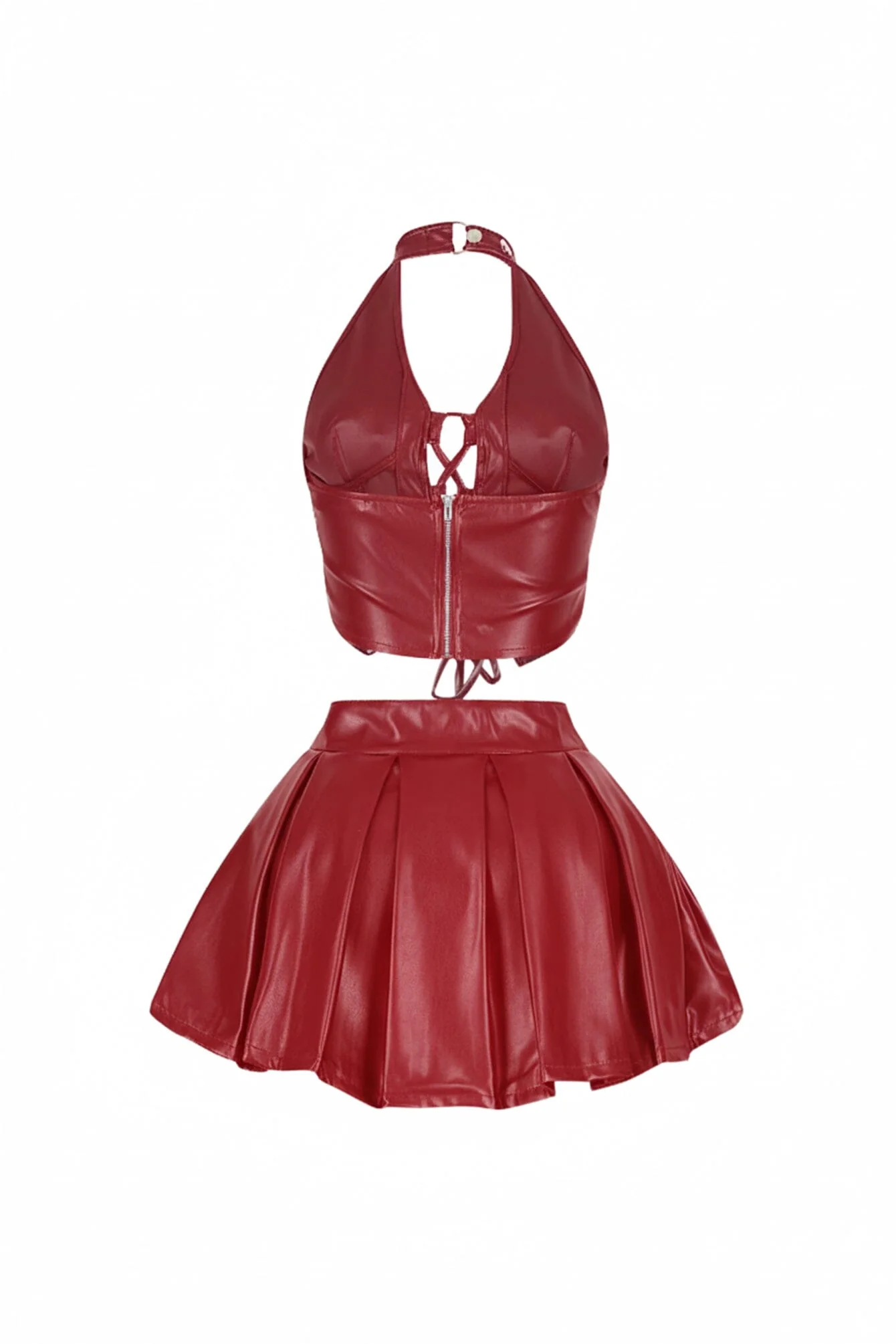 Girly Concept PU Skirt SET - Image 11