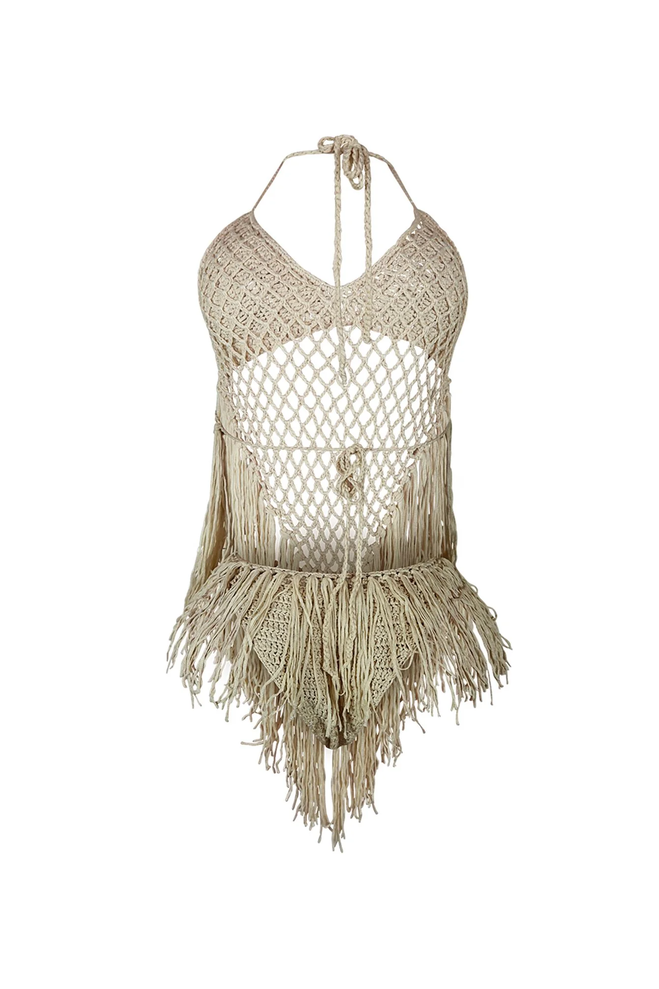 Hailey Crochet 2 Piece Sunsuit SET - Image 6