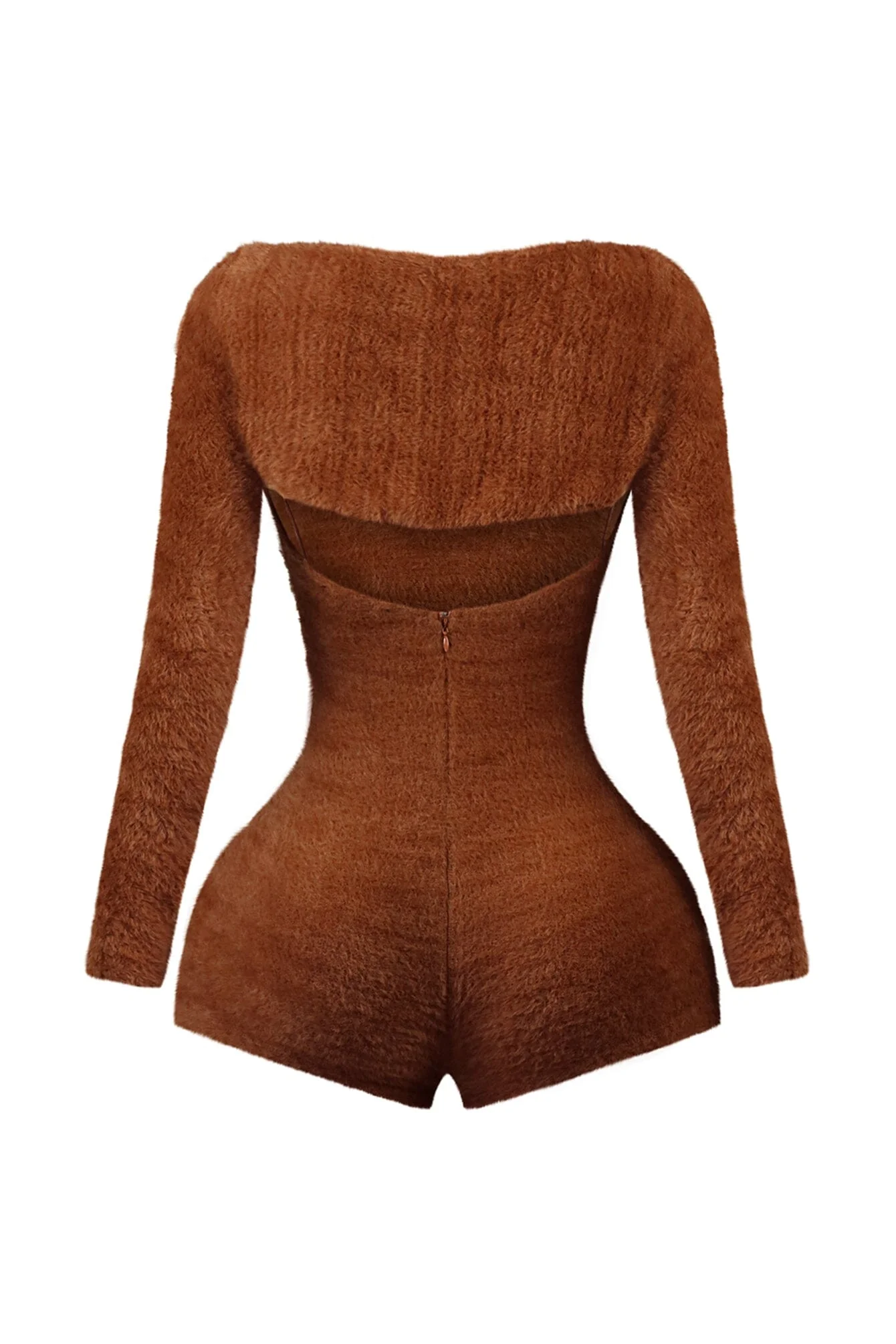 Harvey Fuzzy Knit Romper With Bolero SET - Image 10