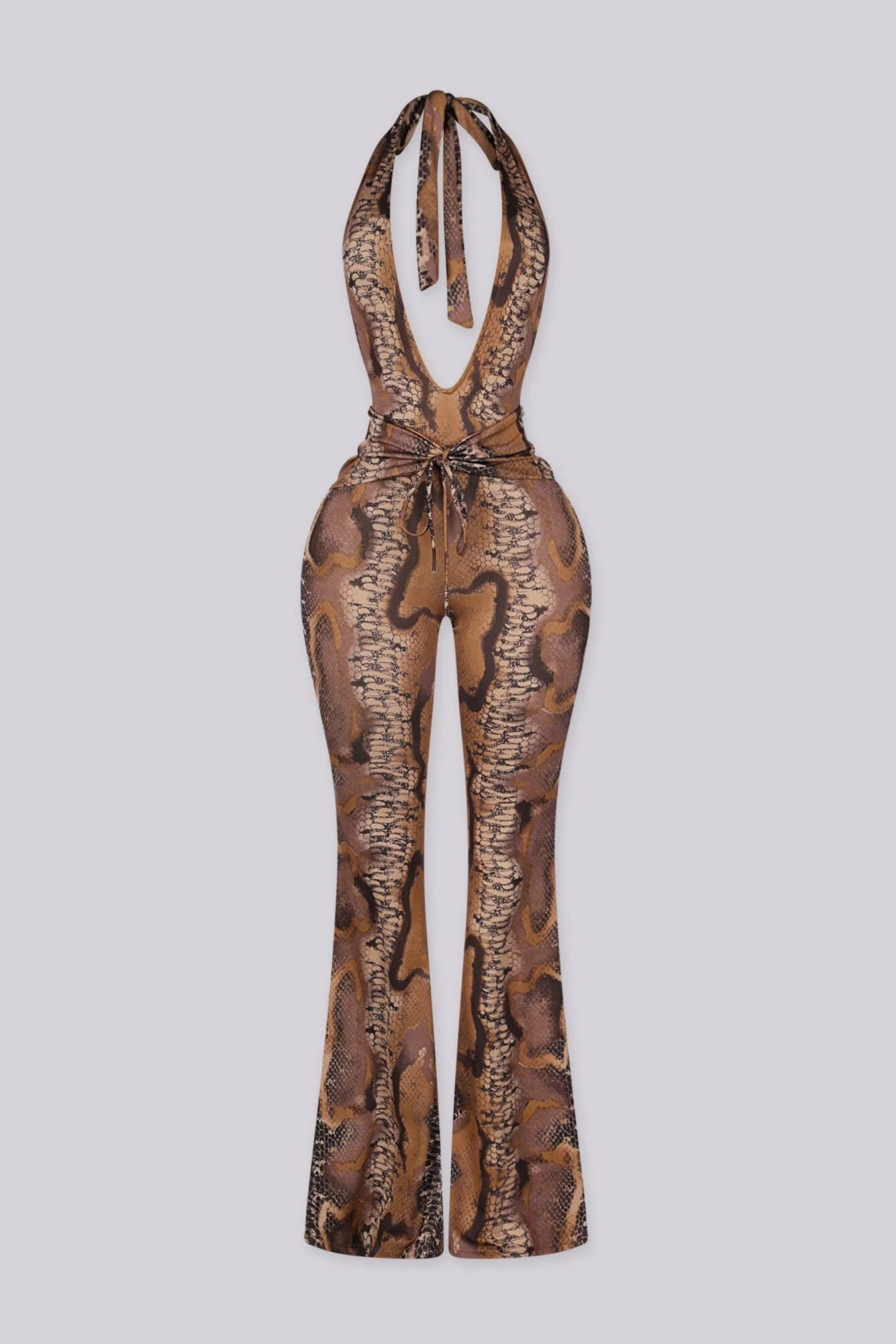 Hino Serpent Halter Jumpsuit - Image 4