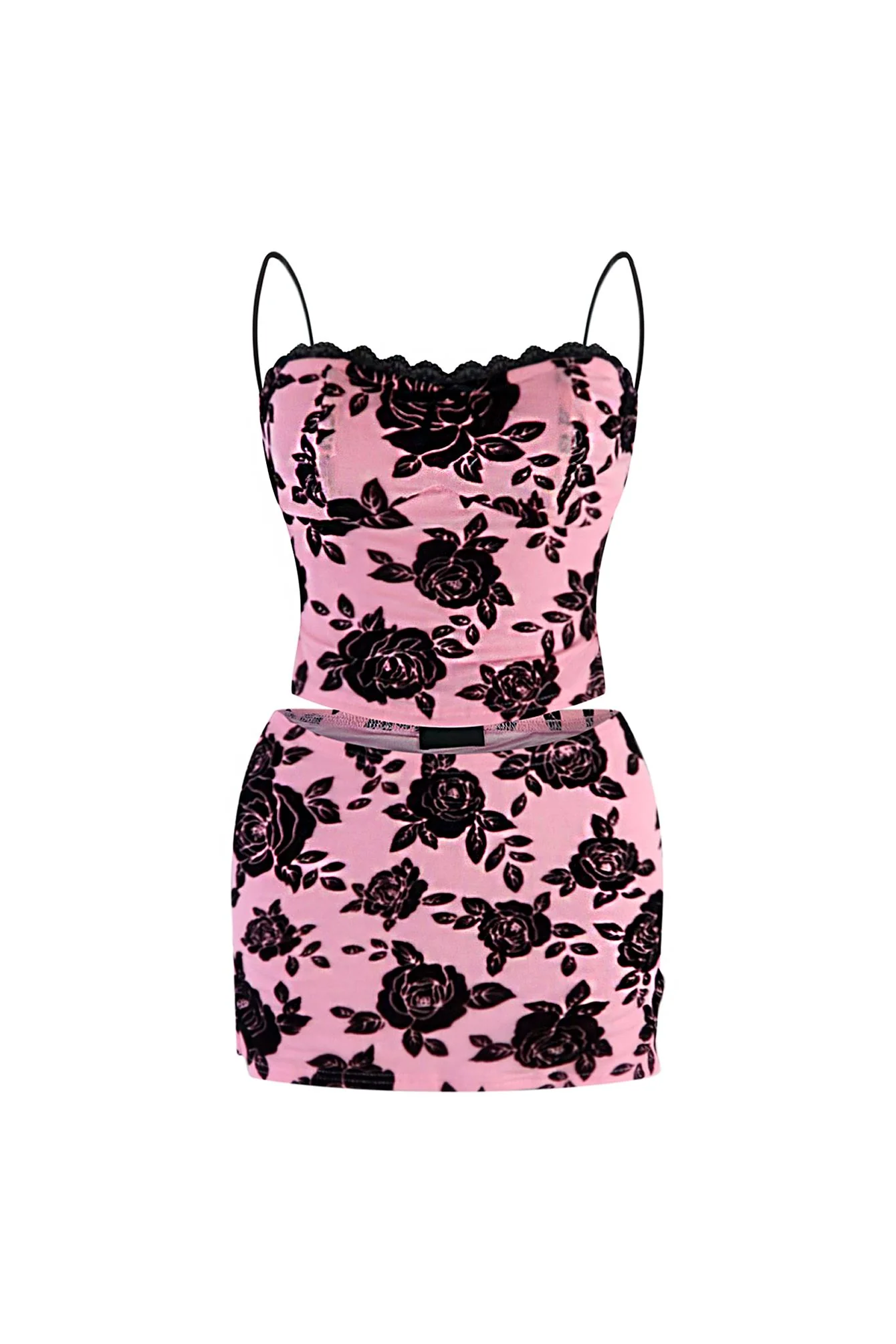 I Want You Floral Top & Skirt SET - Image 5