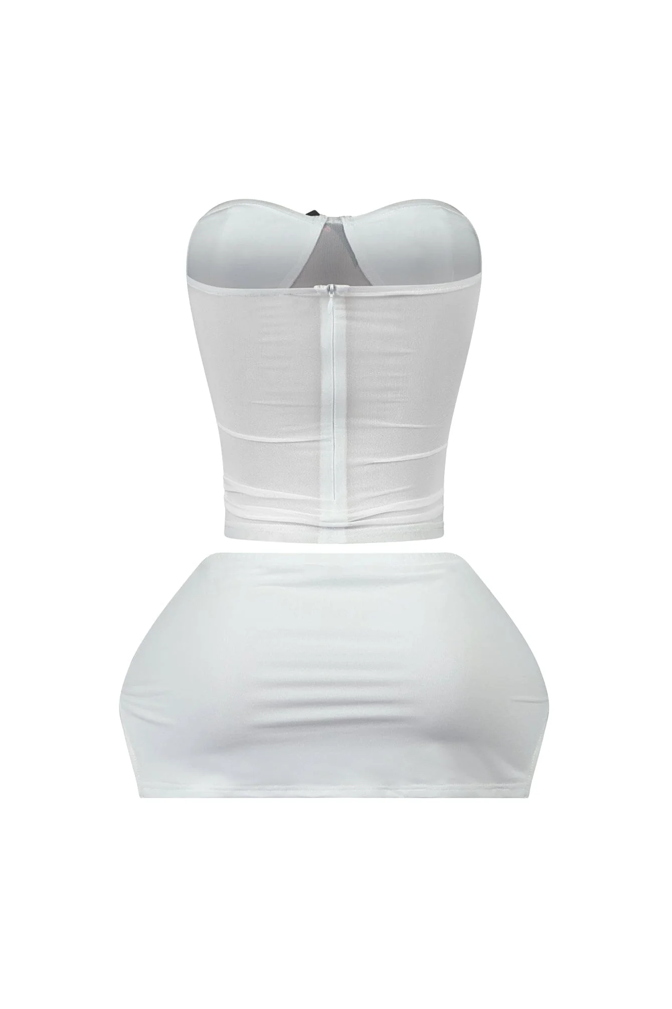 Julian Mesh Corset Top & Skirt SET - Image 6