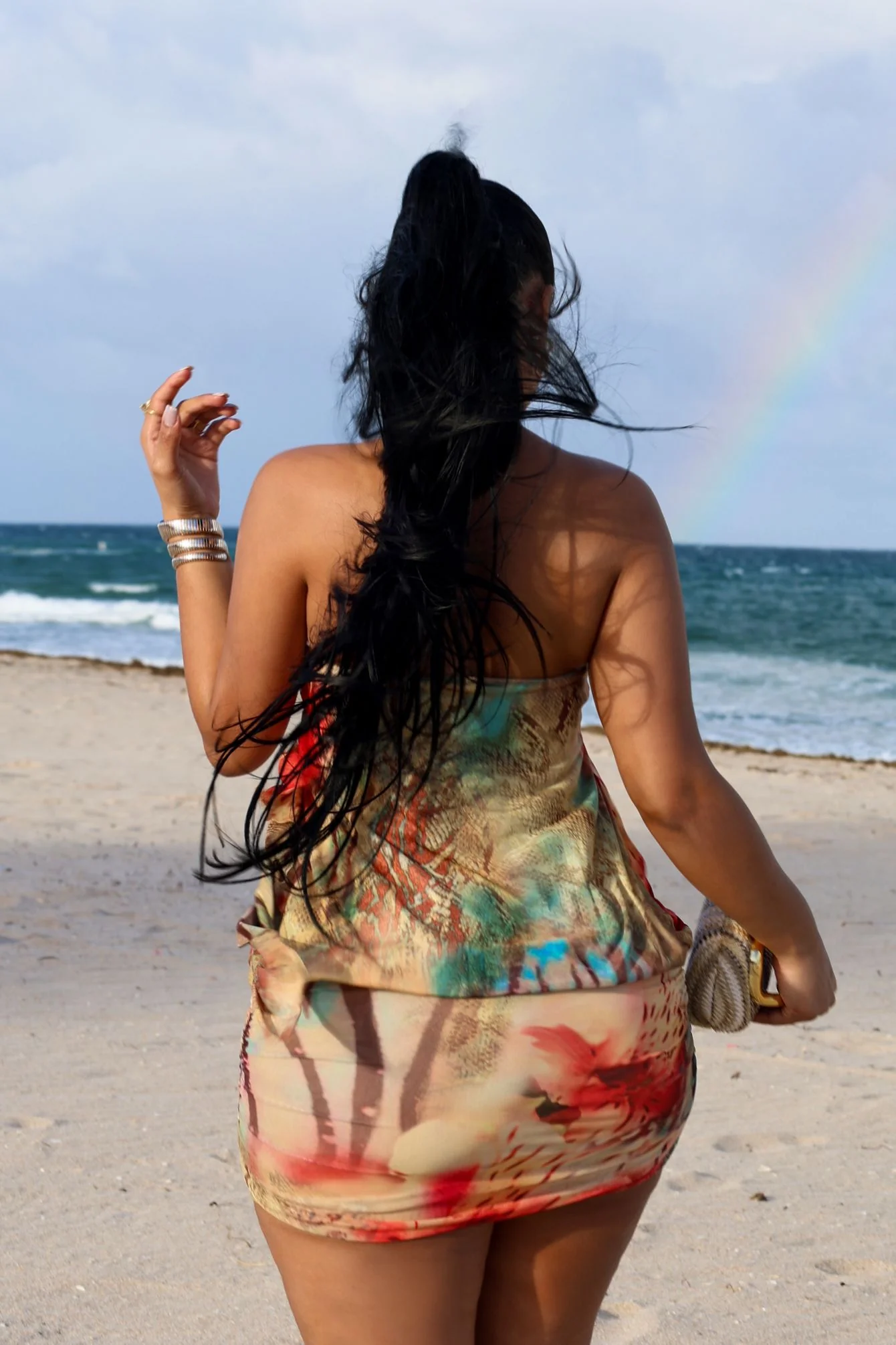 Kairo Draped Tube Mini Dress - Image 5
