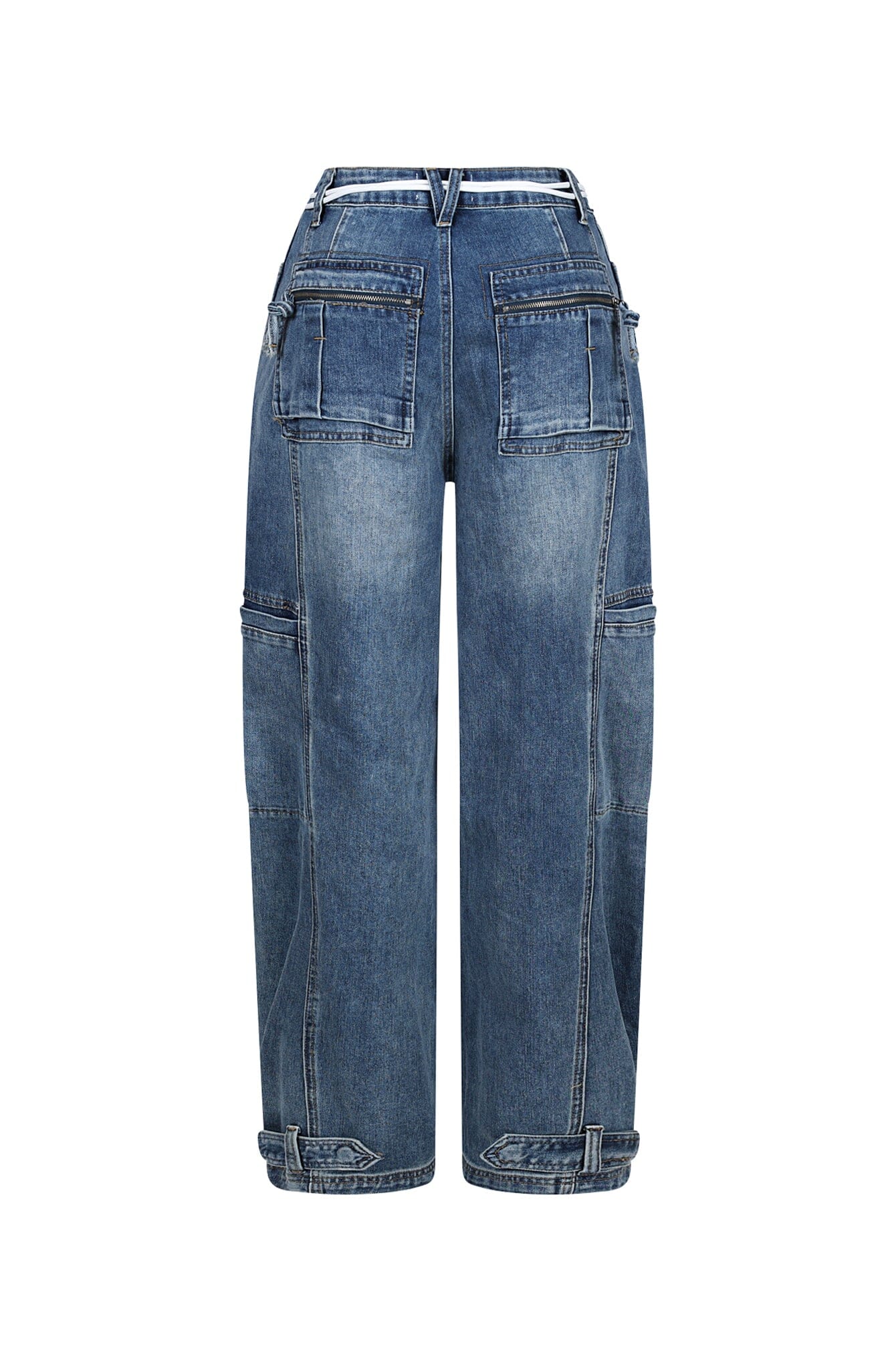 Kanagawa High Waist Baggy Denim Jeans - Image 6