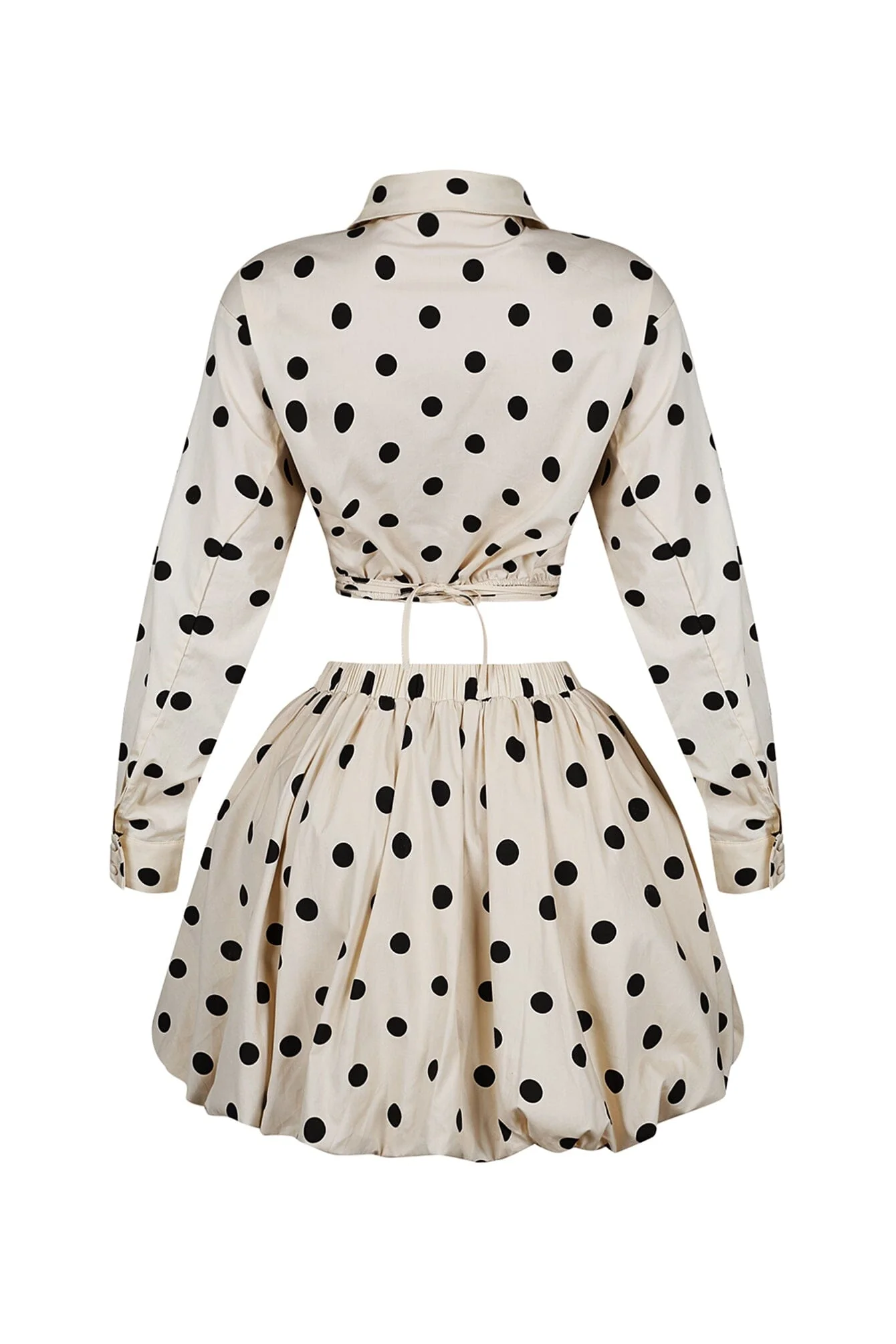 Kiara Polka Dot Top & Skirt SET - Image 11
