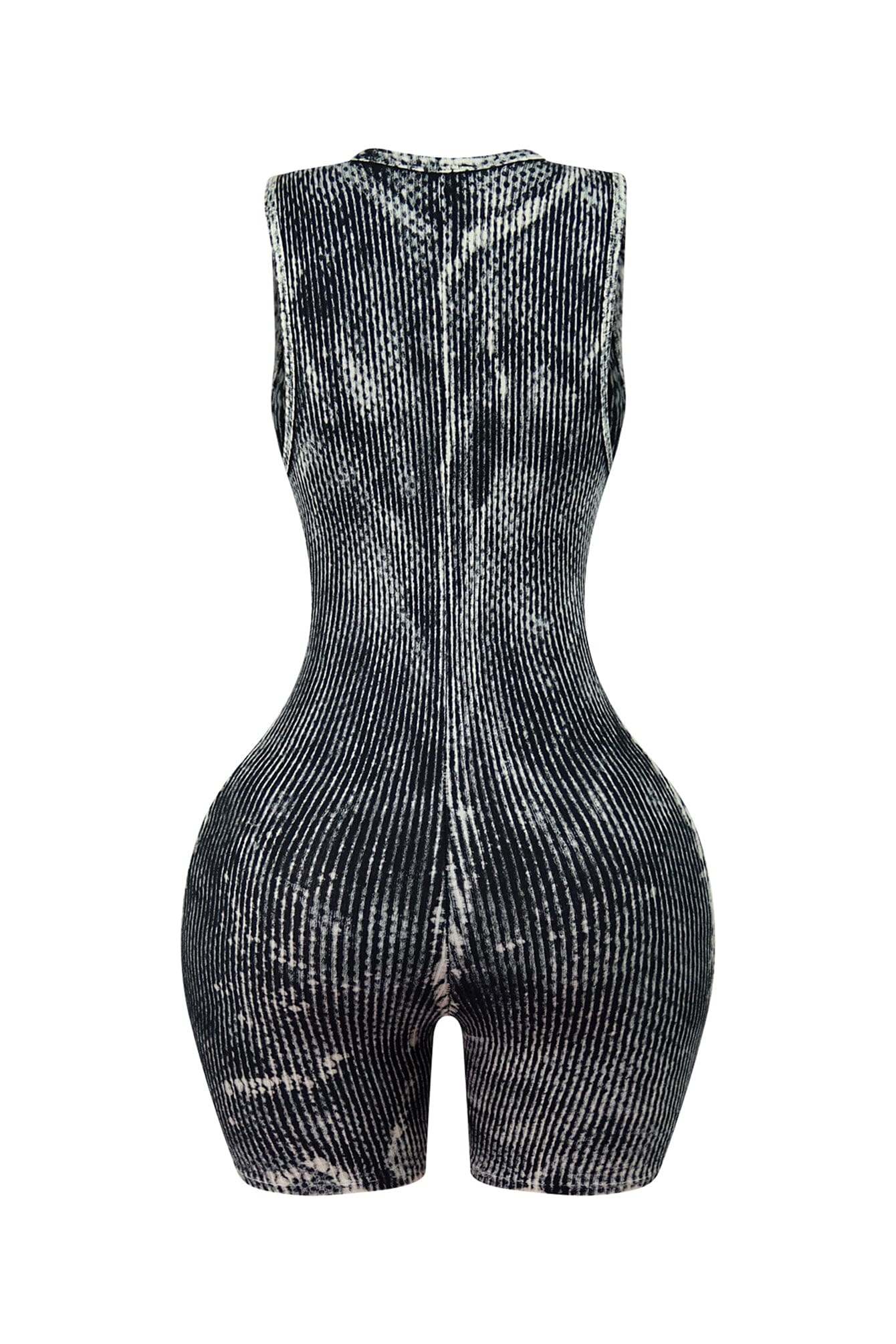 Kienna Tie Dye Zip Up Romper - Image 6