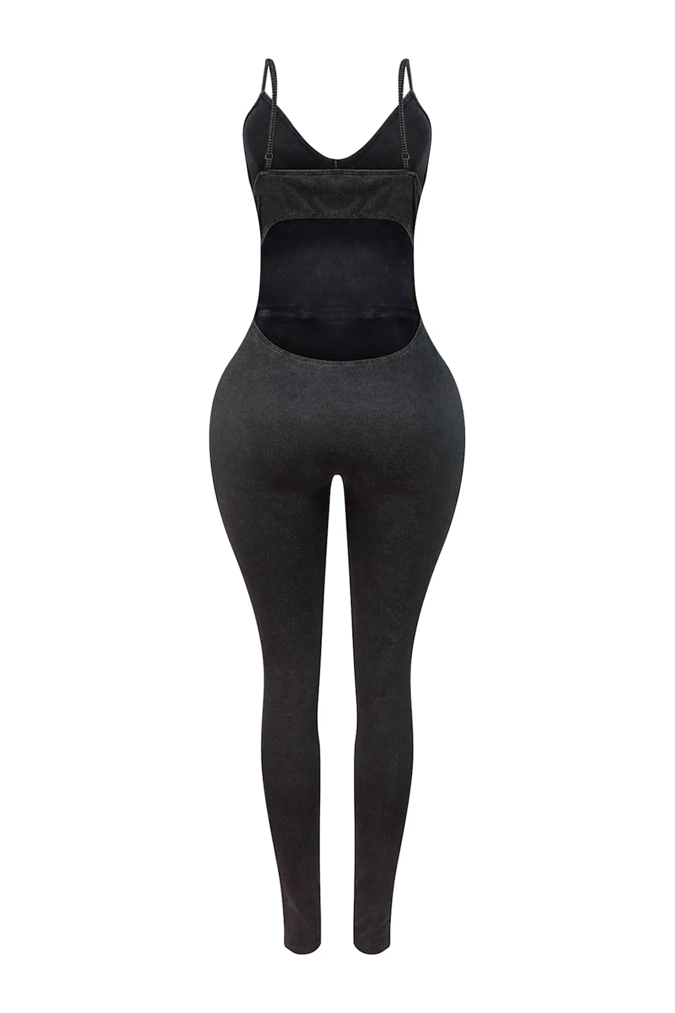 Kiera Mineral Washed Waist Tie Jumpsuit - Image 5