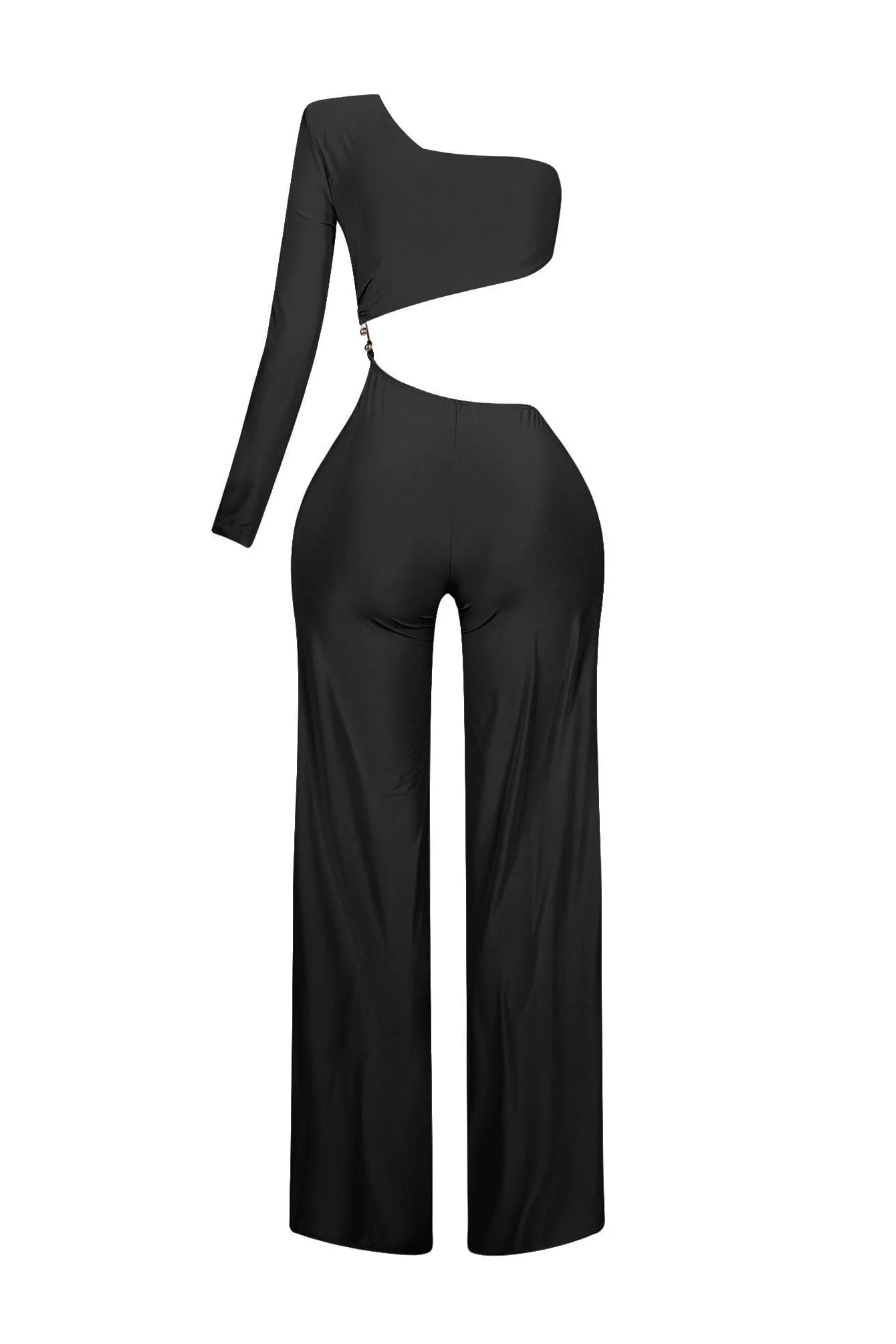 Maeve Padded One Shoulder Jumpsuit - Image 8