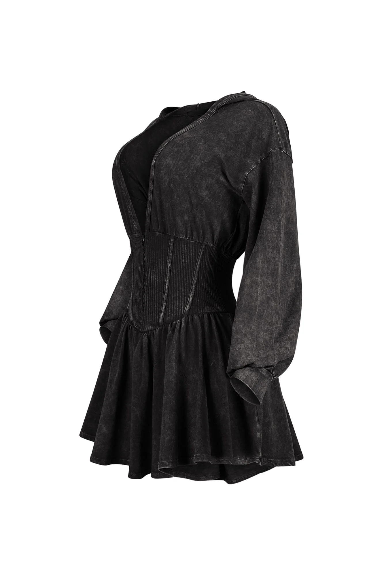 Marlowe Mineral Washed Corset Mini Dress - Image 7