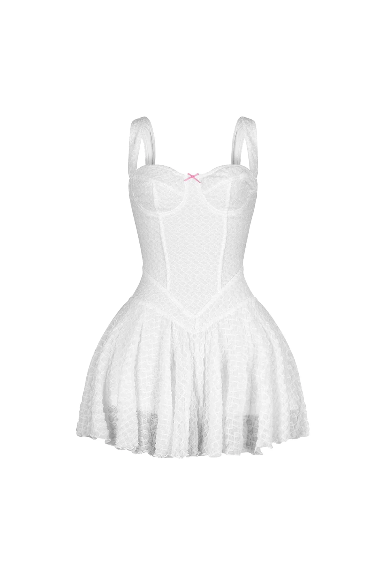 Marnie Corset Pleated Mini Dress - Image 6