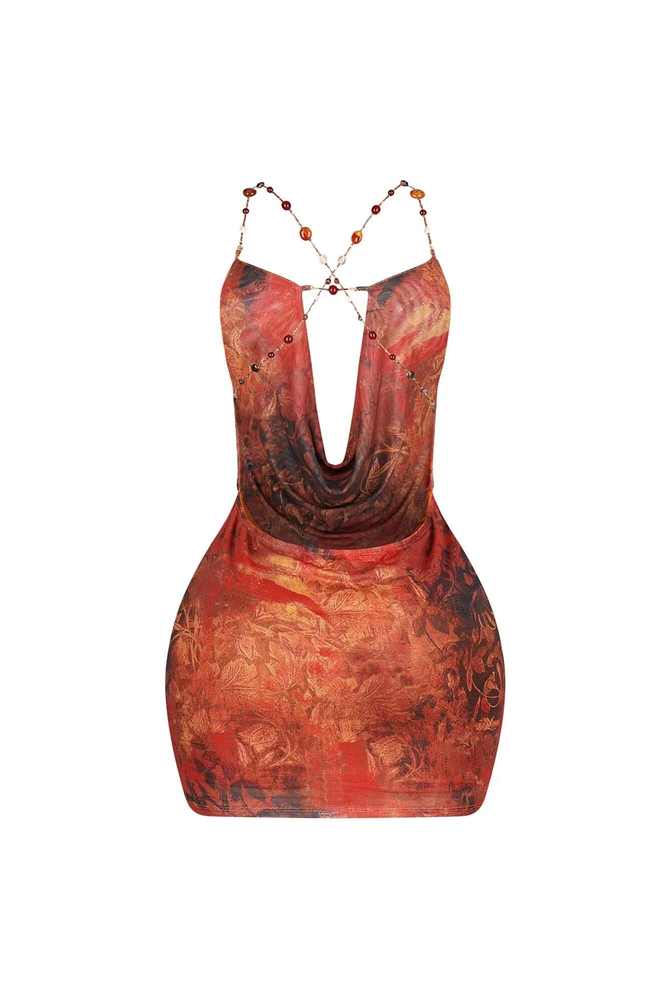 Mesh Sunstone Necklace Dress - Image 5