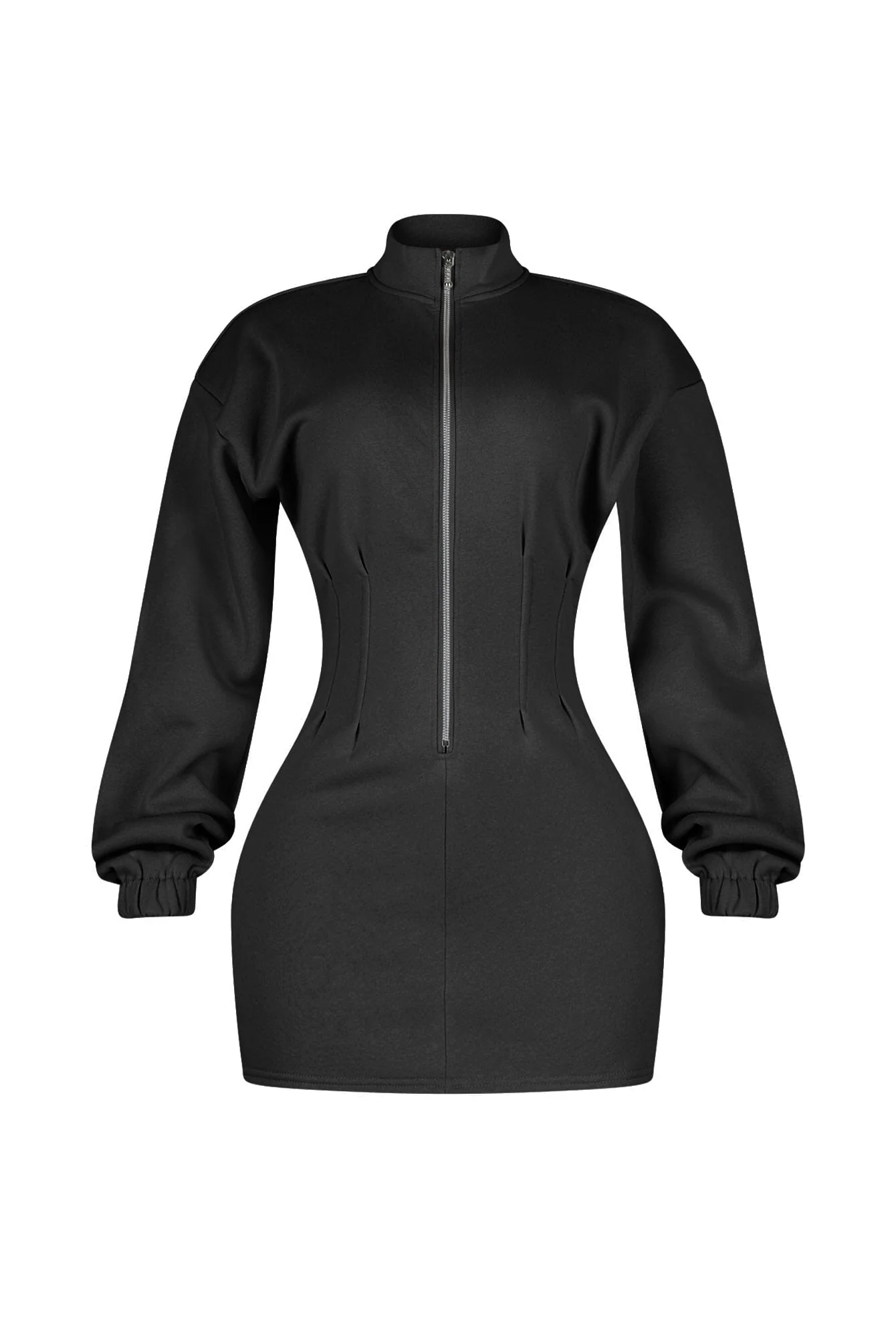 Minato Long Sleeve Scuba Dress - Image 8