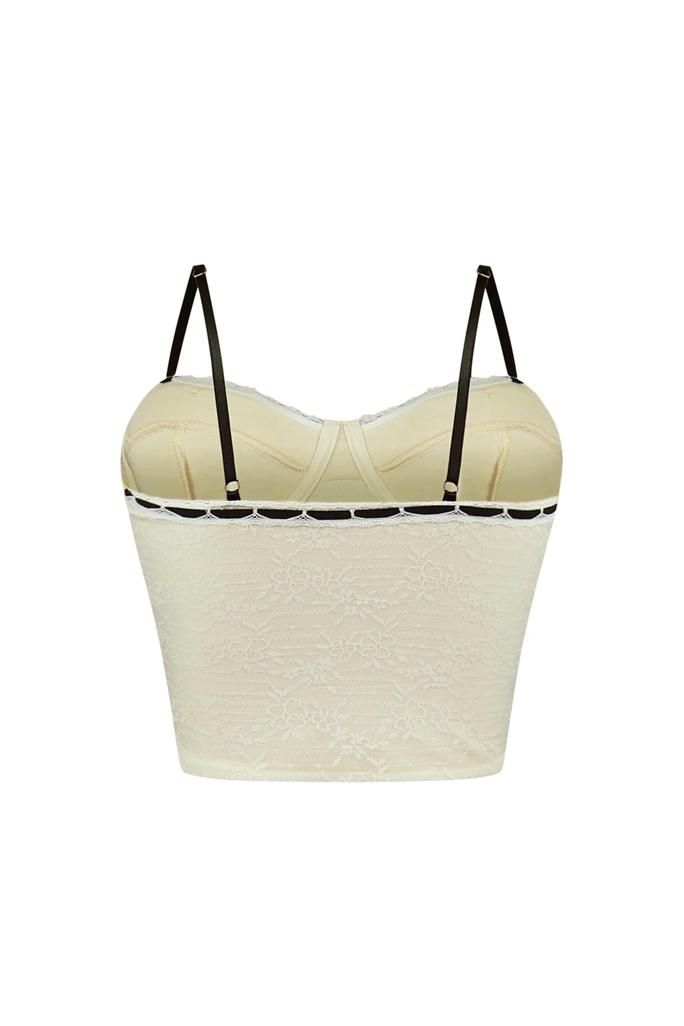 Missing Me Lace Ribbon Bustier Top - Image 6