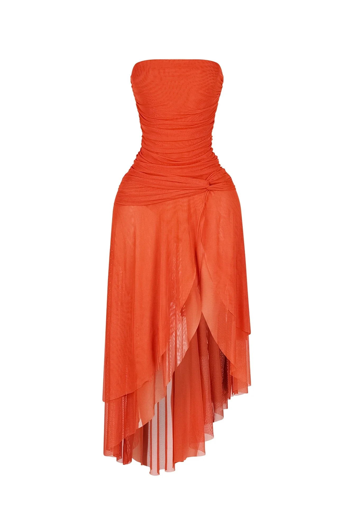 Mist Grad Mesh Midi Dress - Image 5