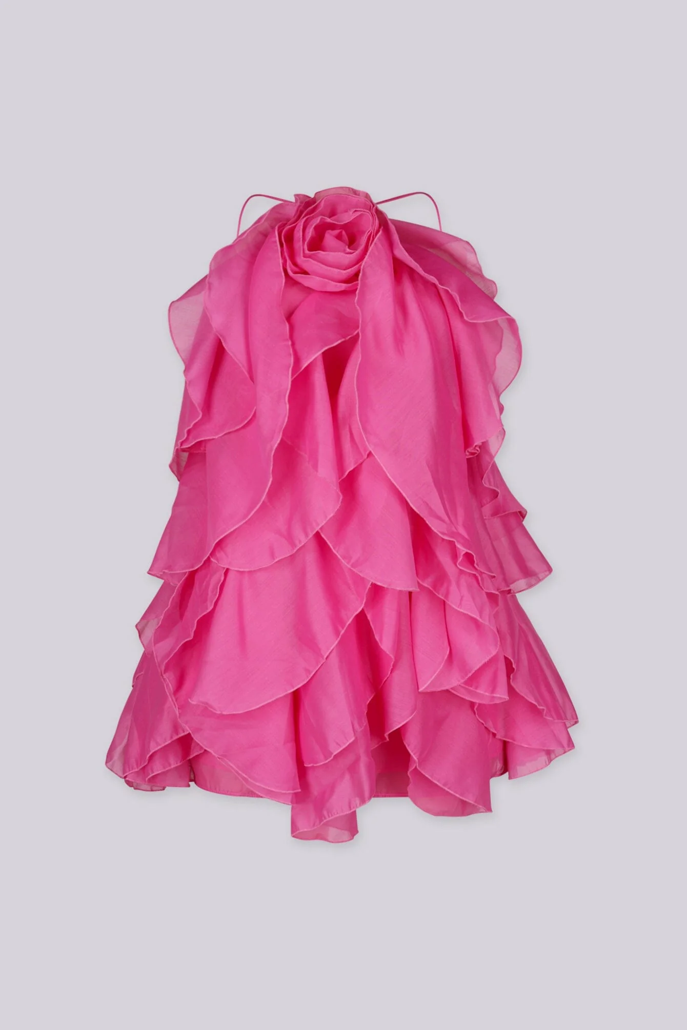 Momoka Petal Mini Dress - Image 3