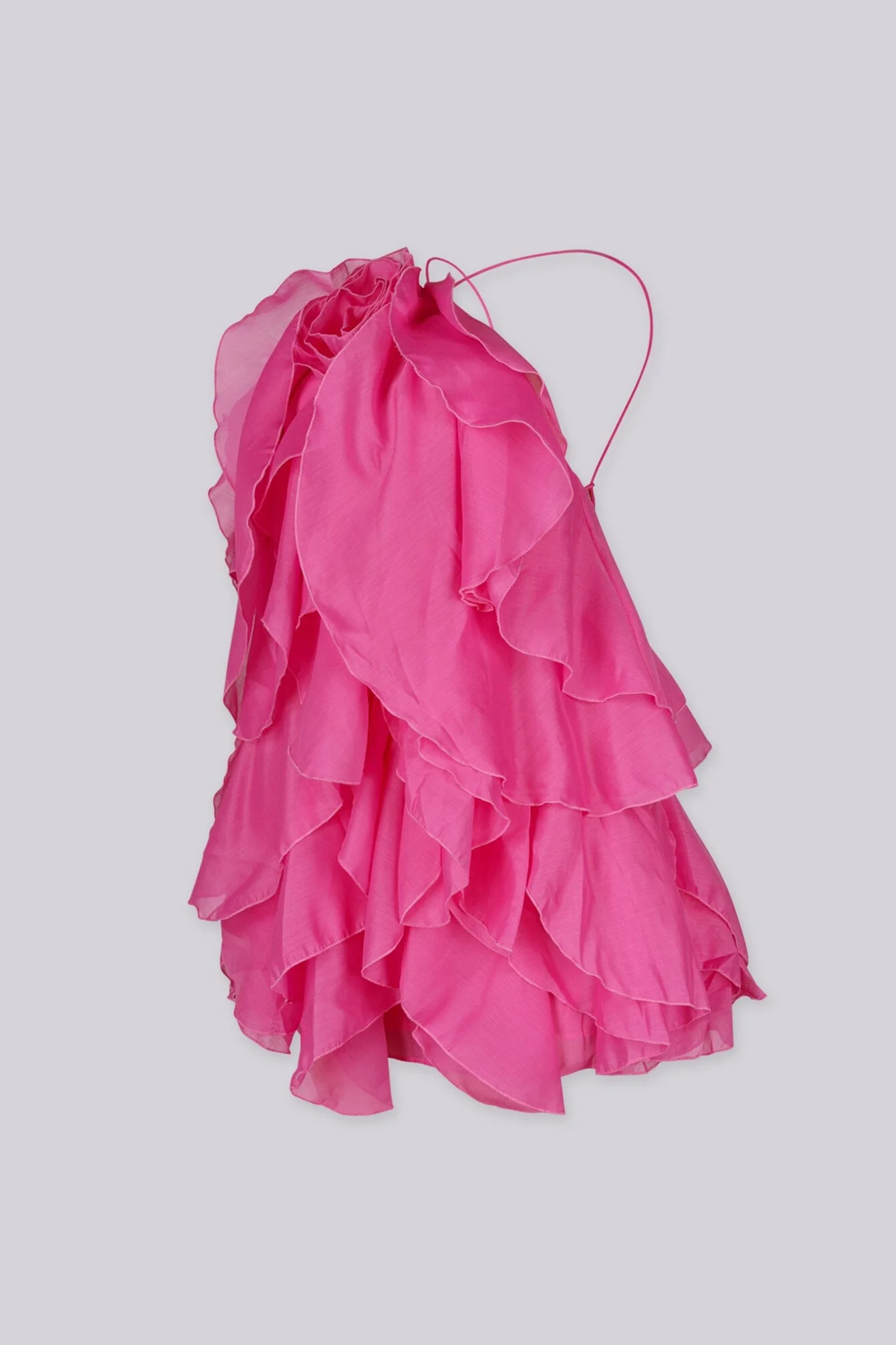 Momoka Petal Mini Dress - Image 4